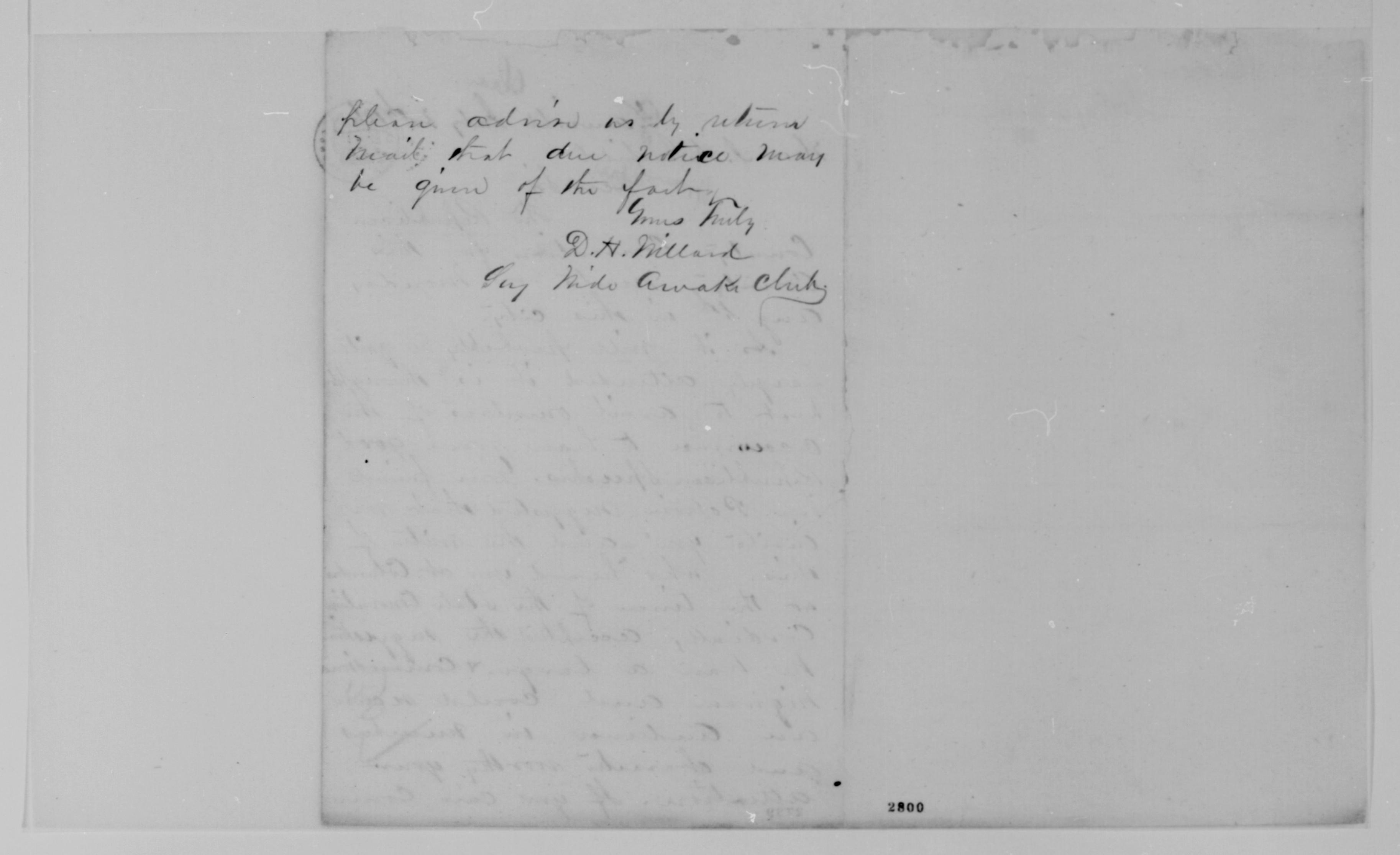 Scanned image of the current content page