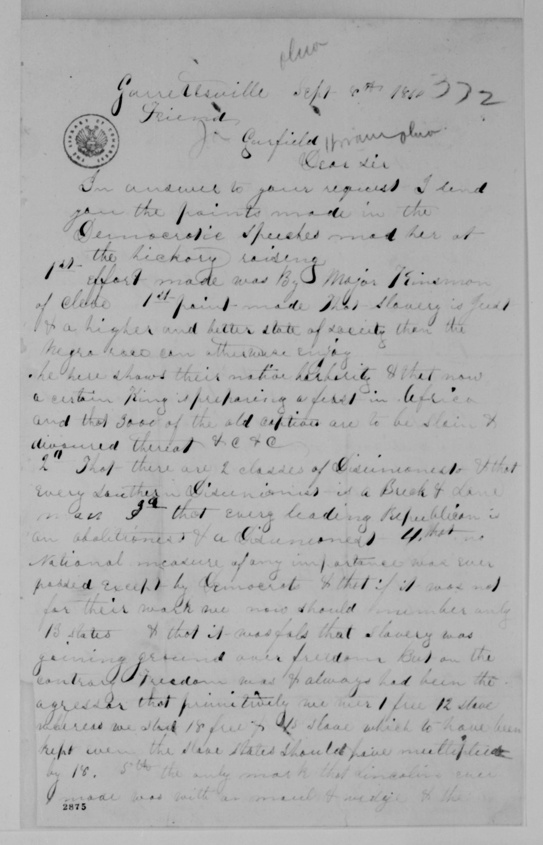 Scanned image of the current content page