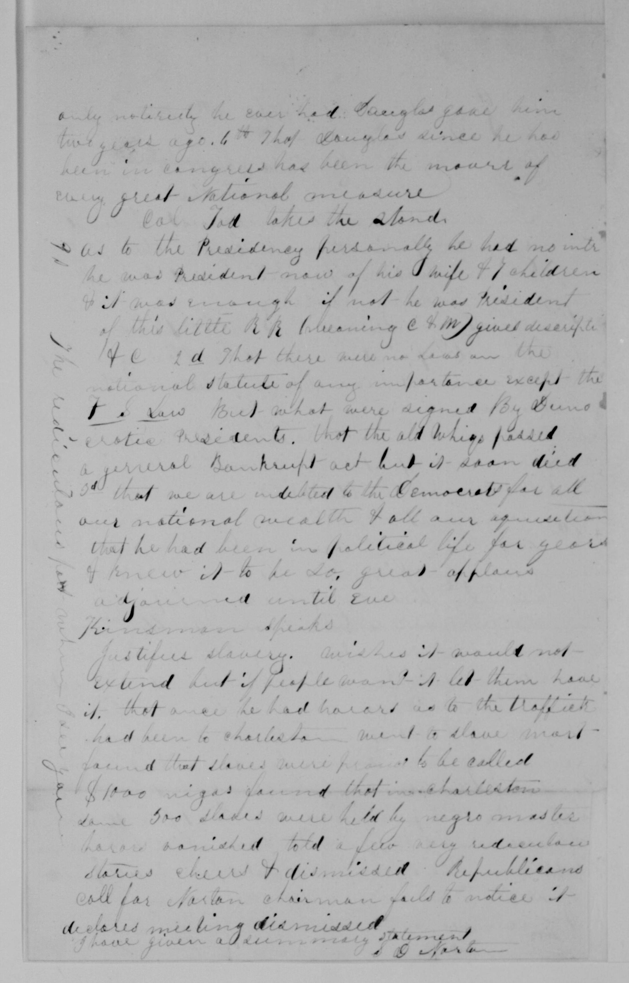 Scanned image of the current content page