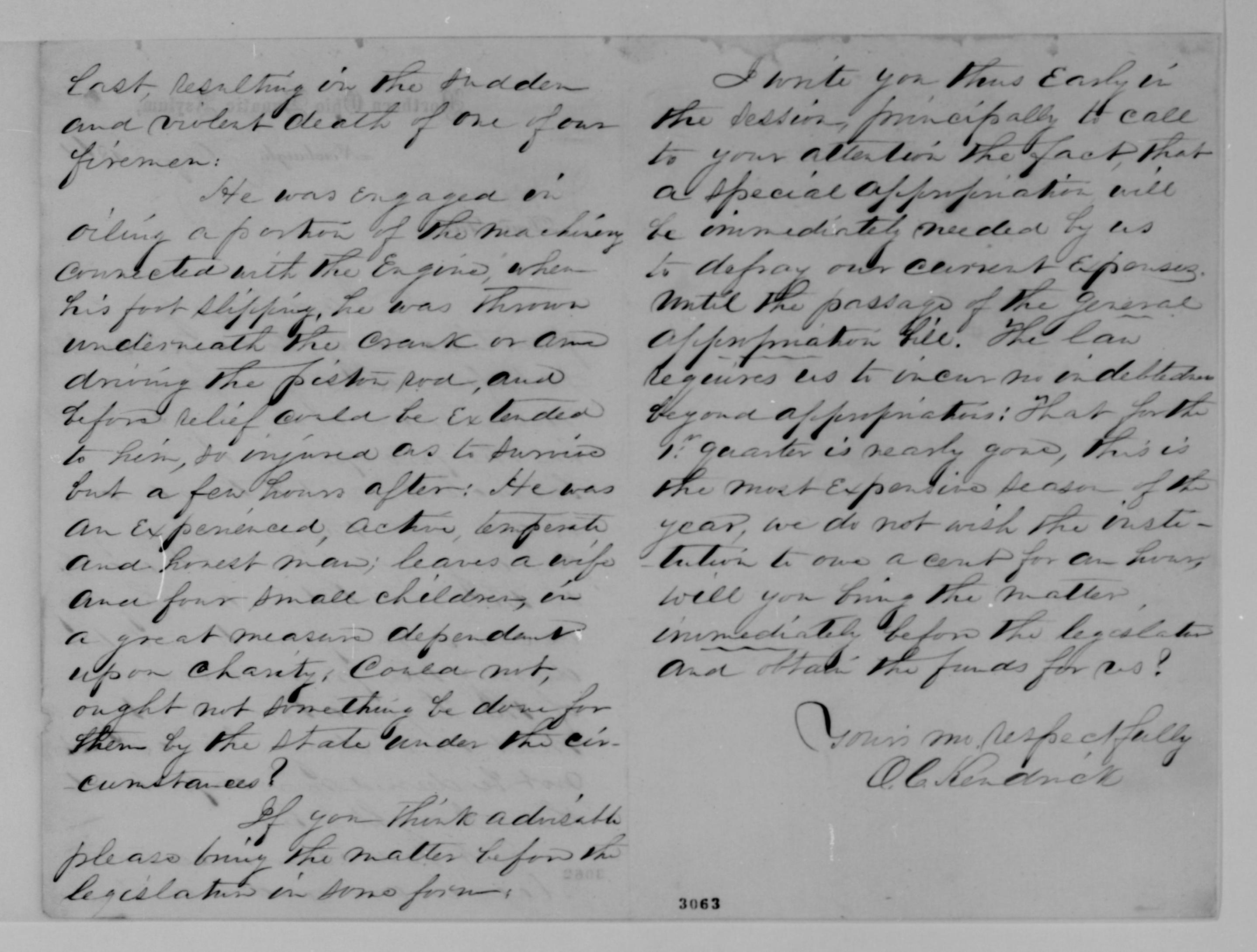 Scanned image of the current content page