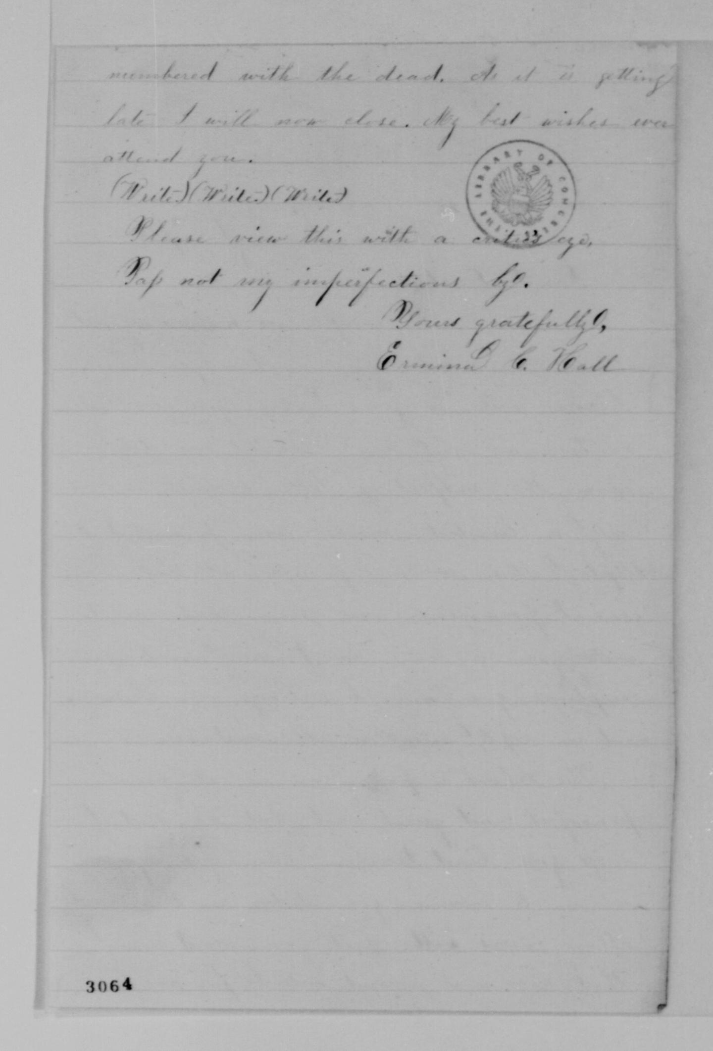 Scanned image of the current content page