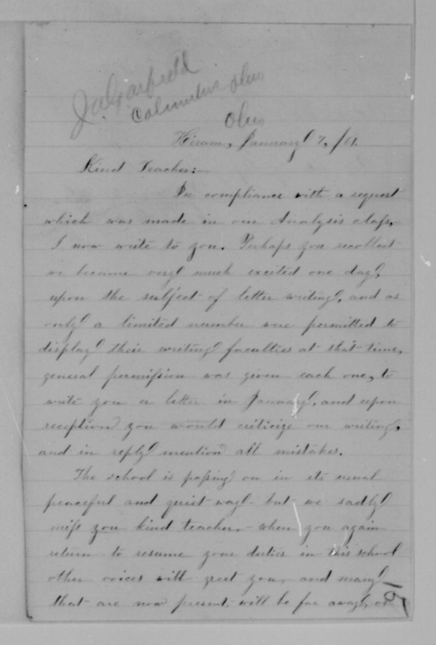 Scanned image of the current content page