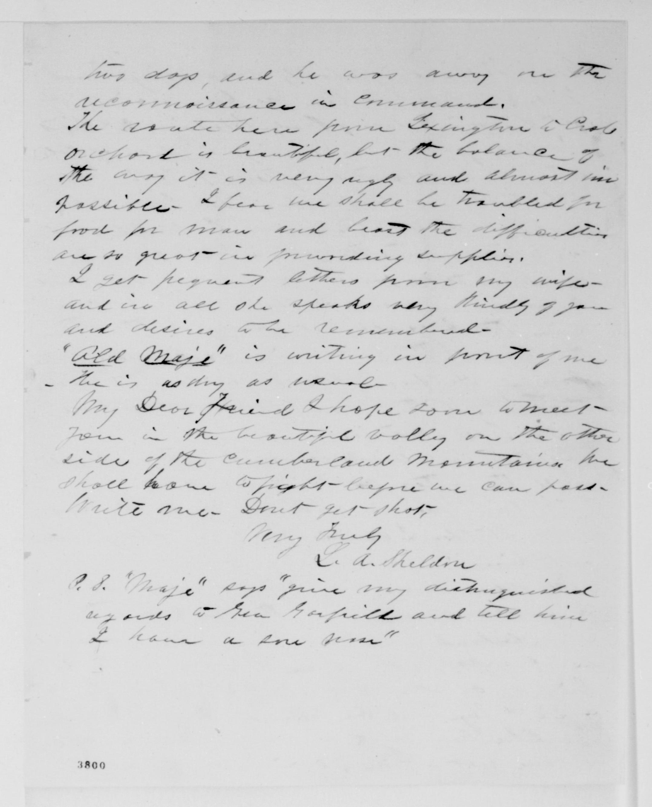 Scanned image of the current content page