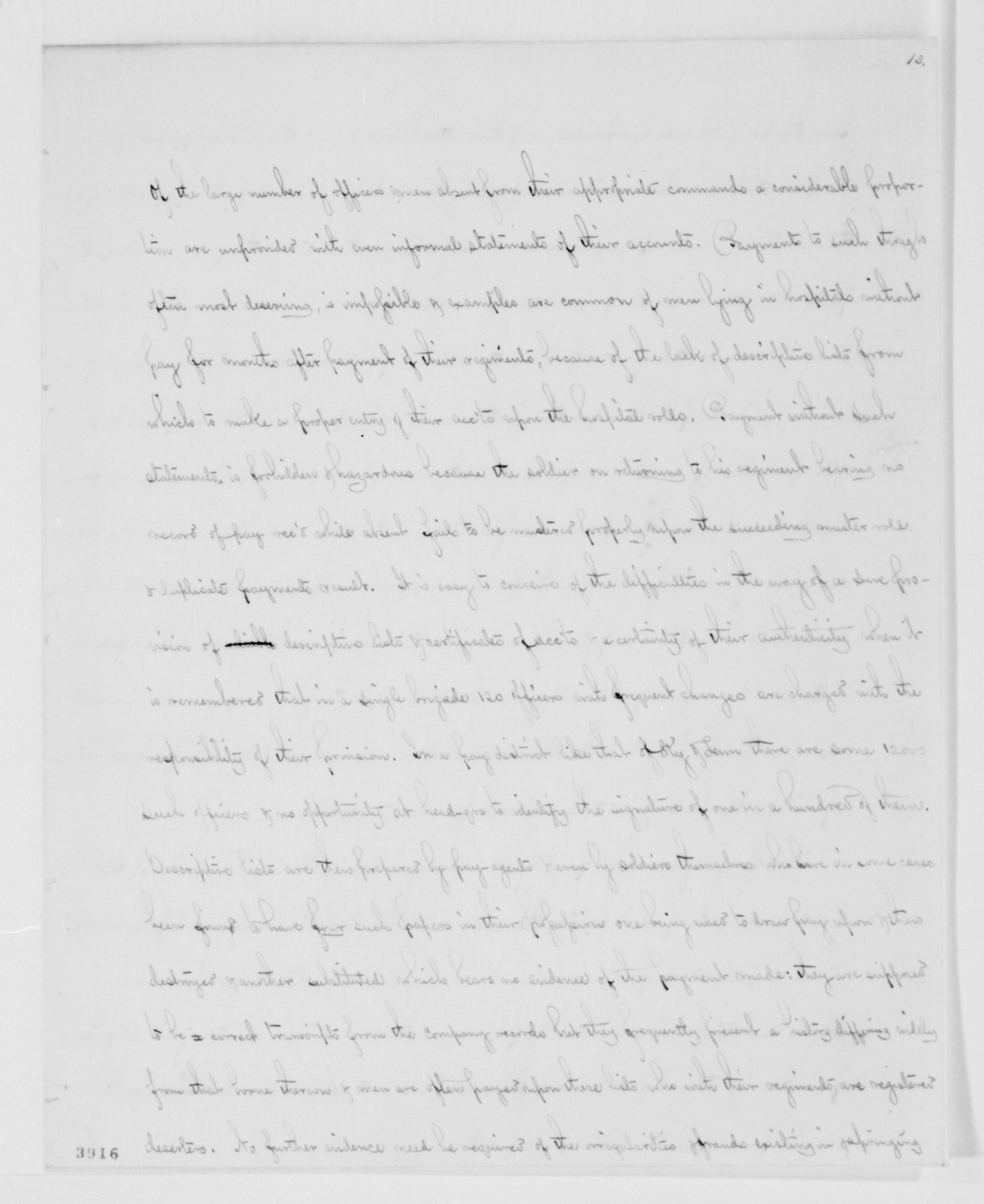 Scanned image of the current content page
