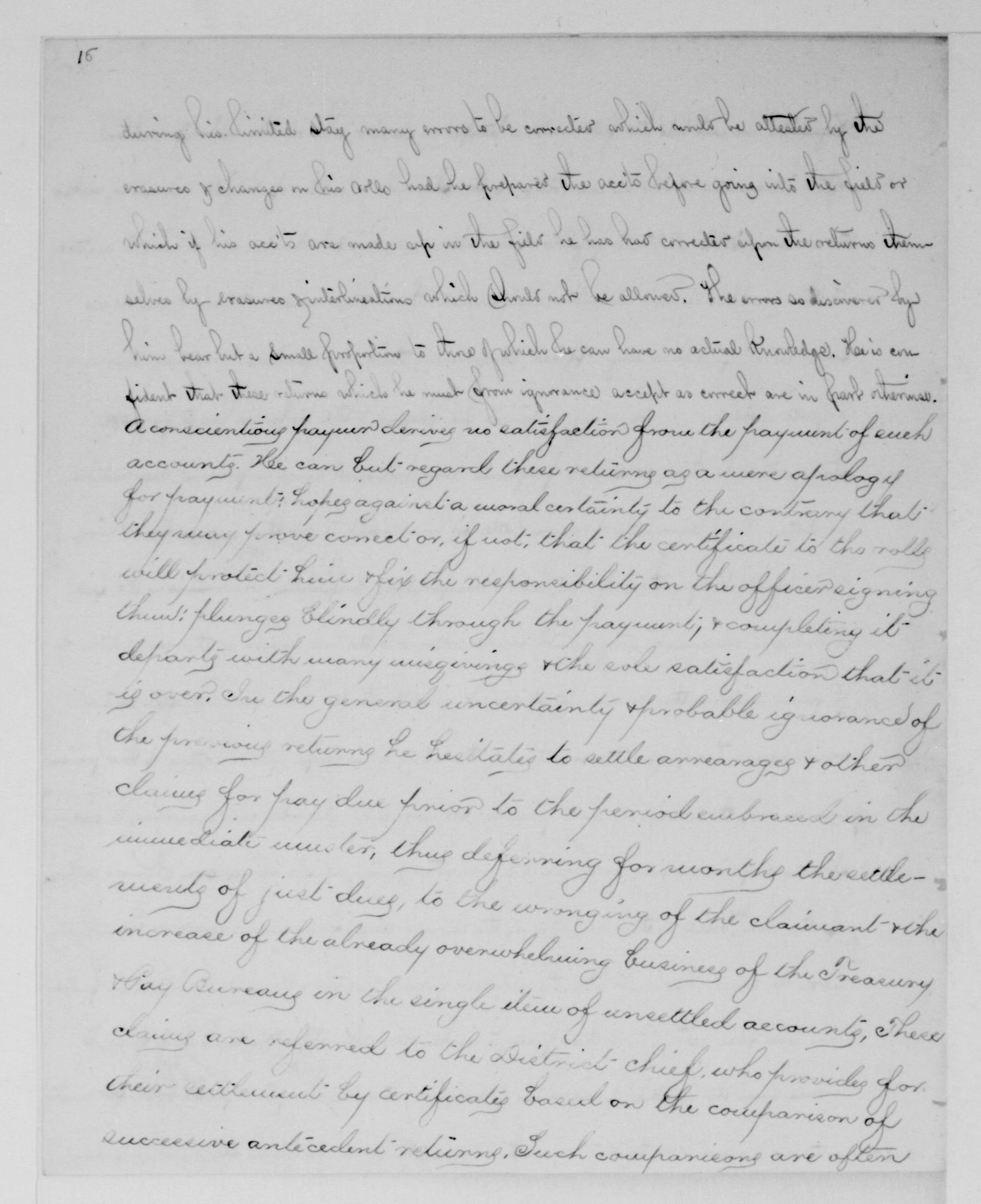 Scanned image of the current content page