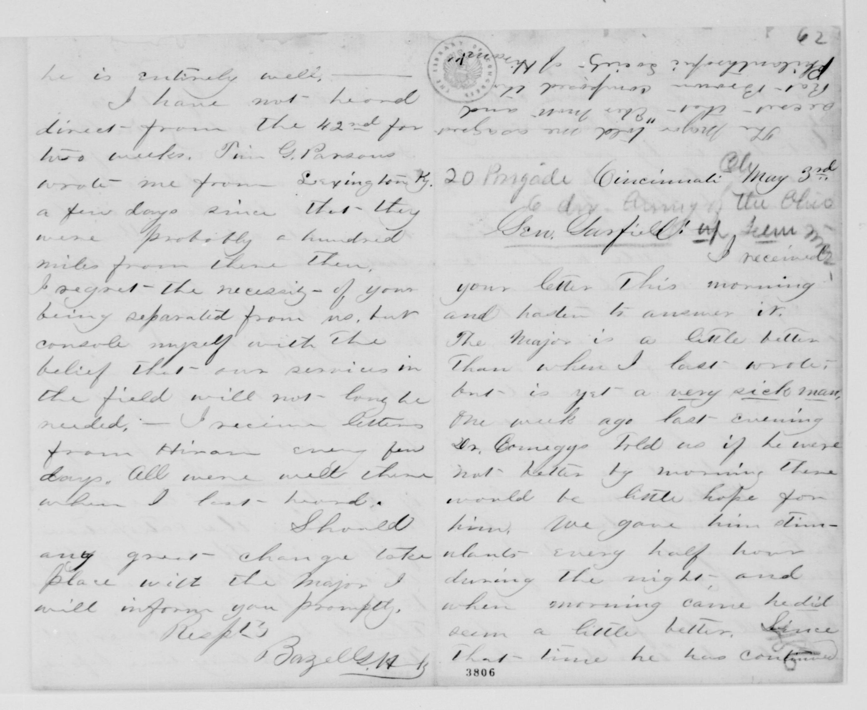 Scanned image of the current content page