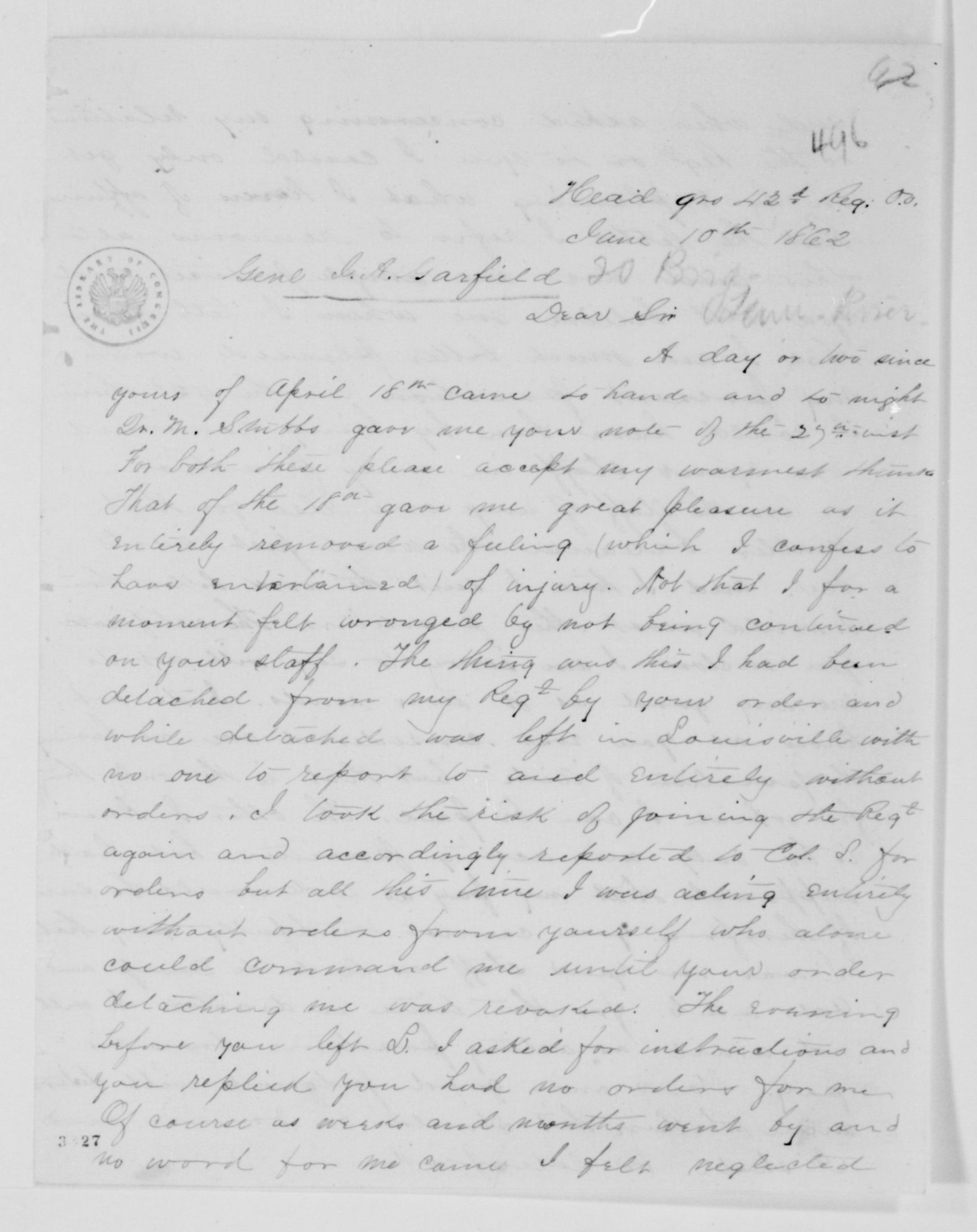 Scanned image of the current content page