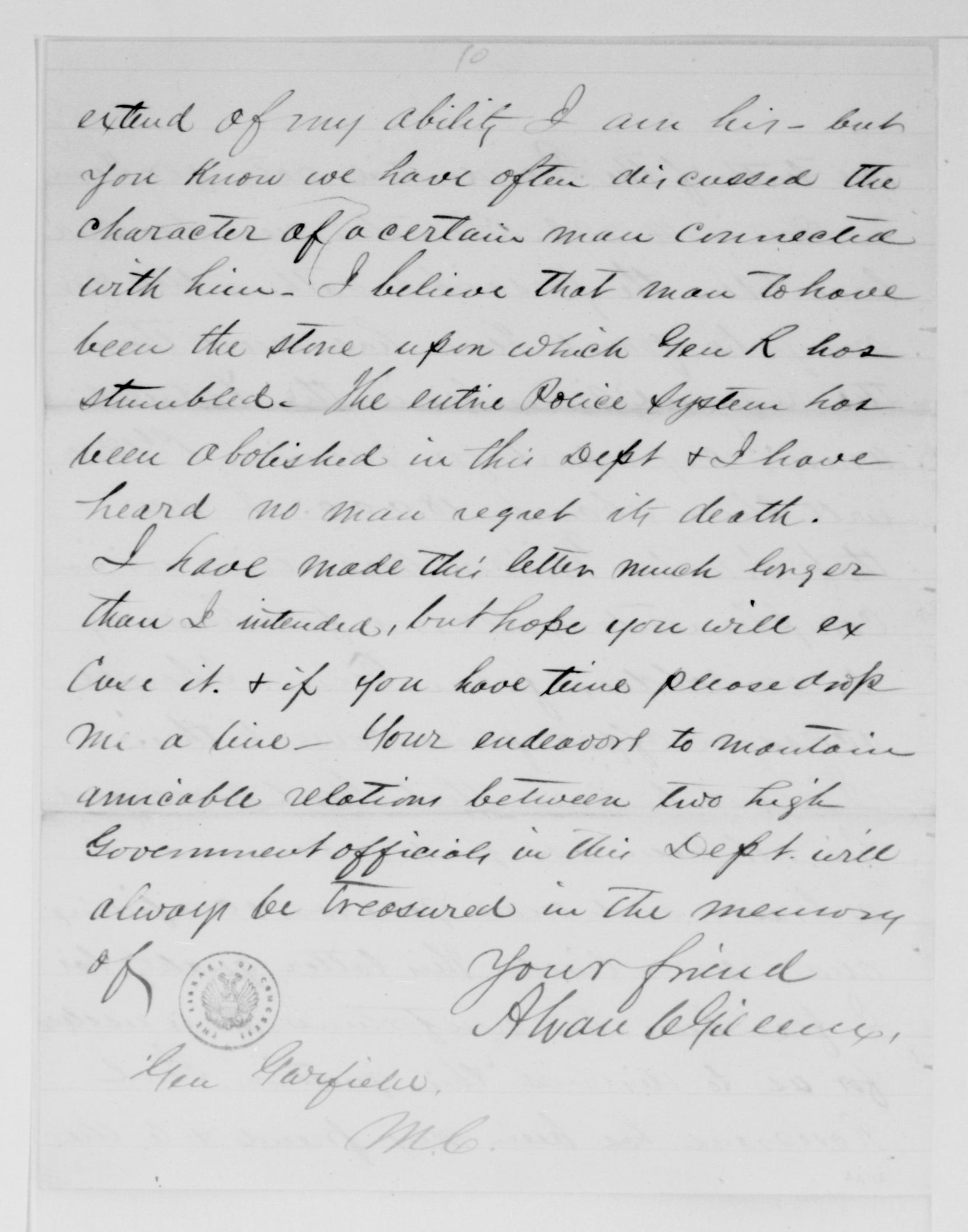 Scanned image of the current content page