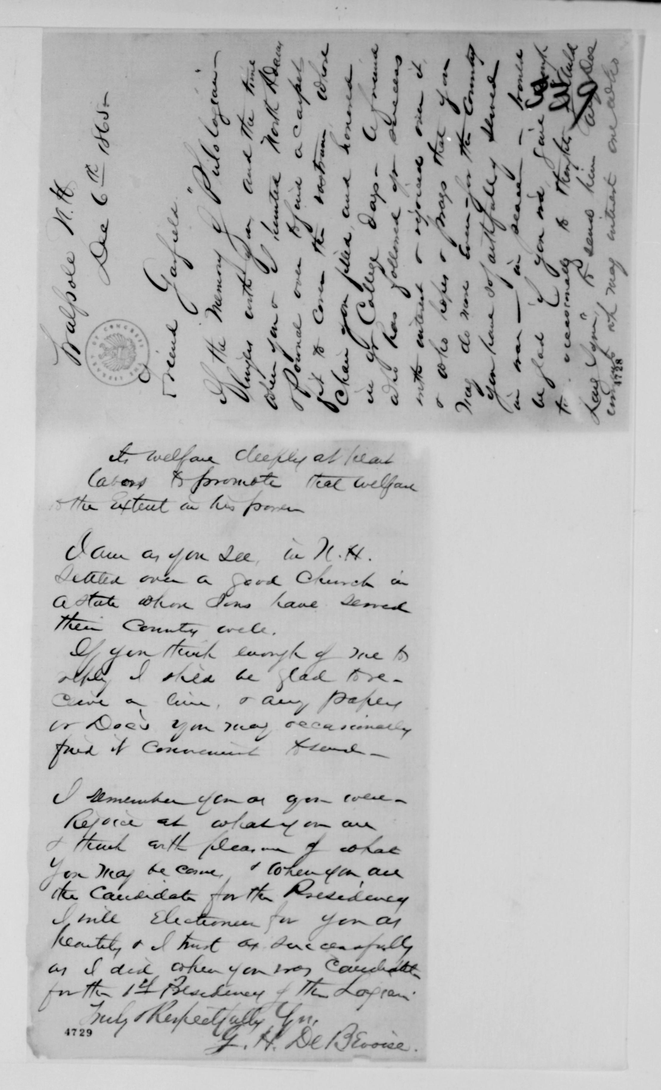 Scanned image of the current content page