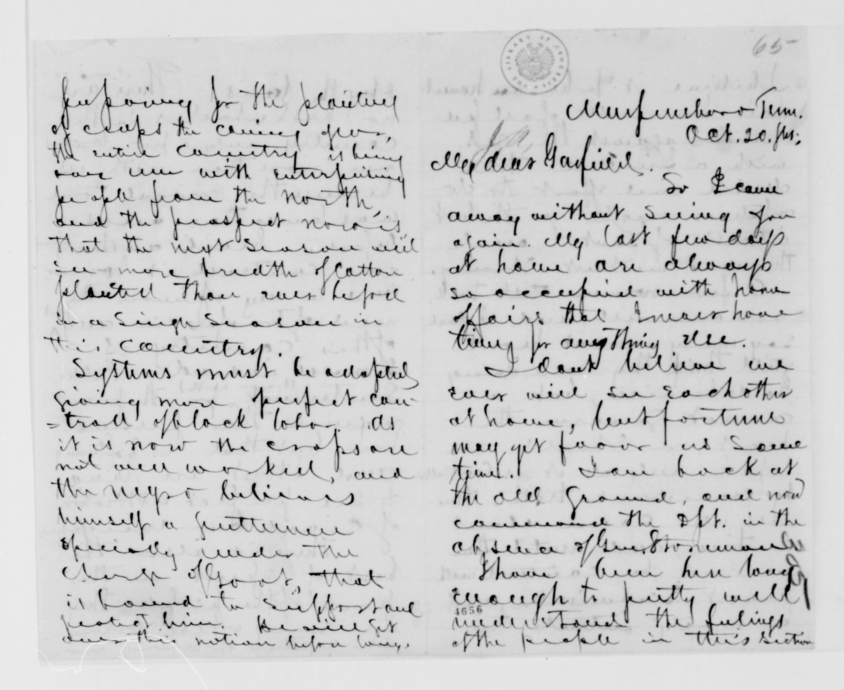 Scanned image of the current content page