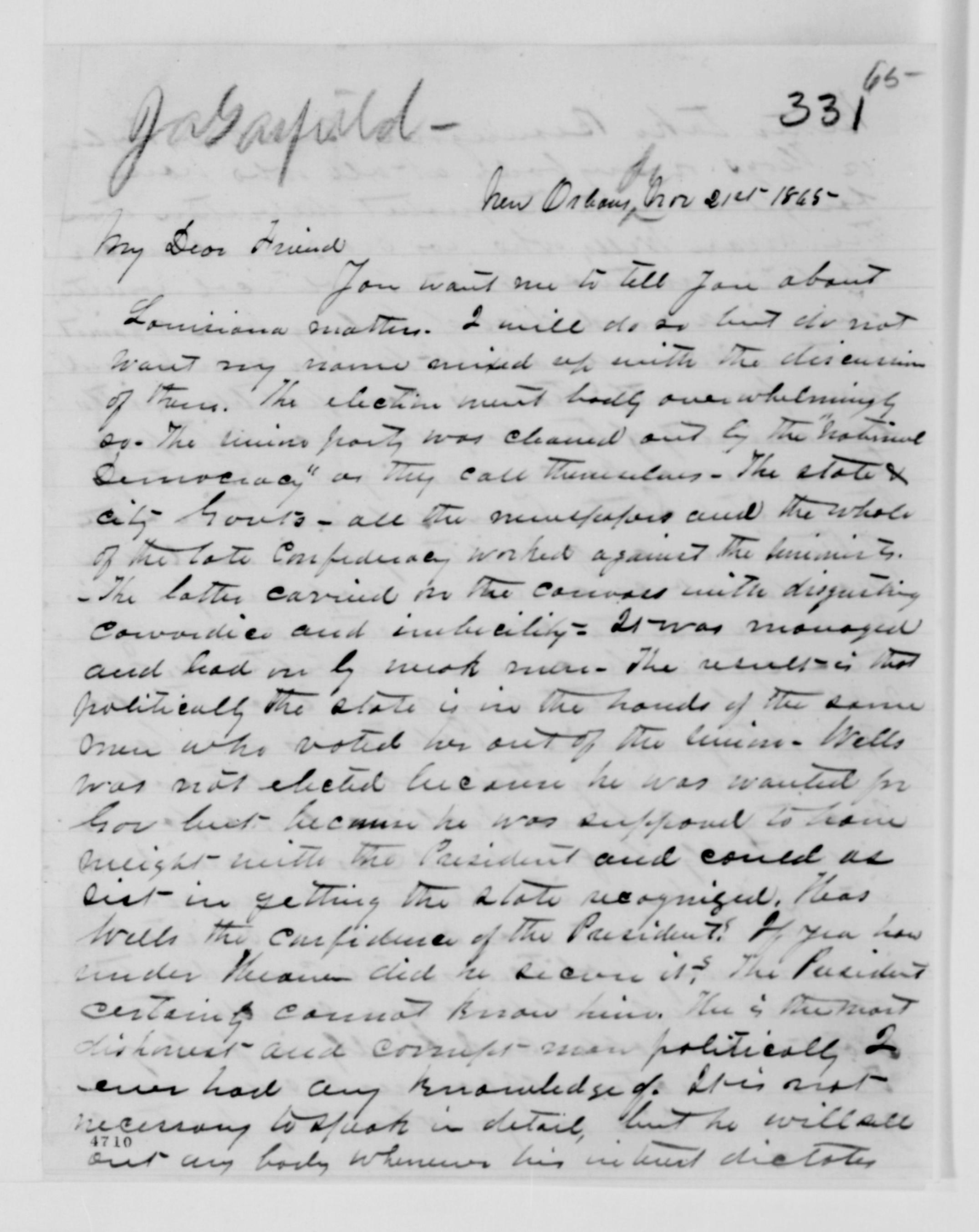 Scanned image of the current content page