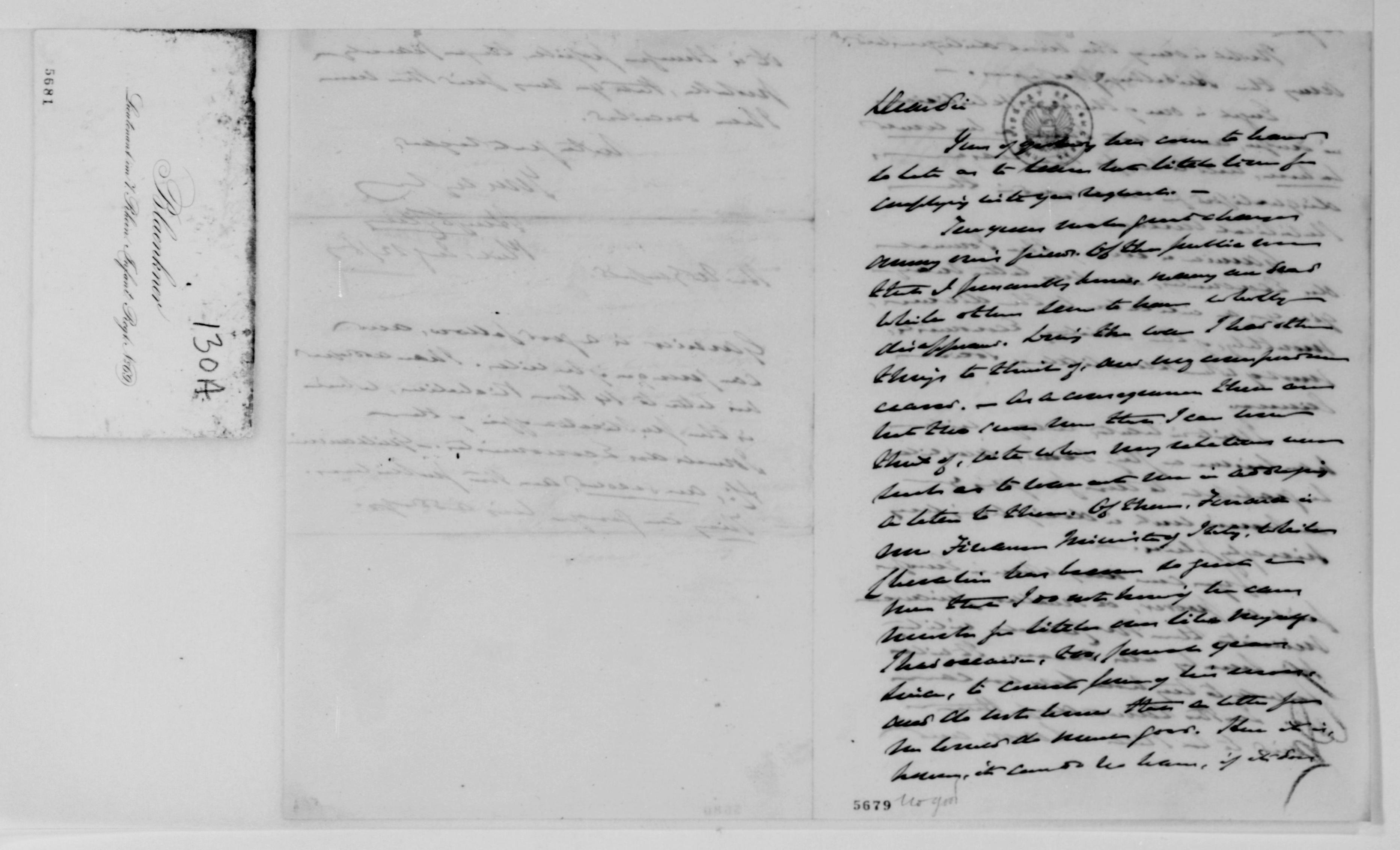 Scanned image of the current content page