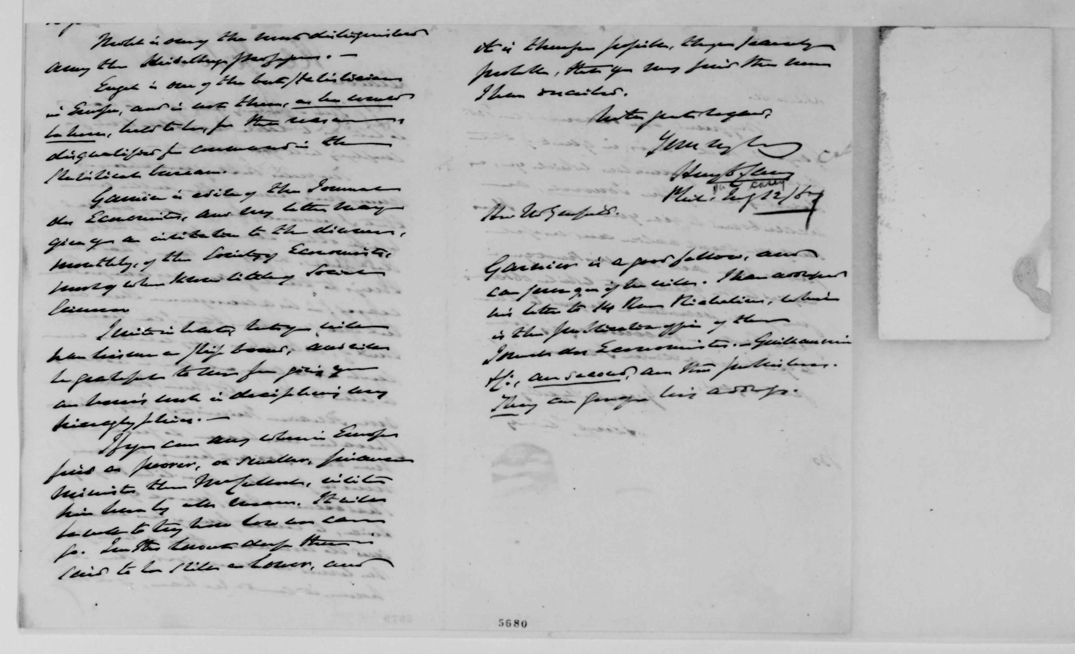 Scanned image of the current content page