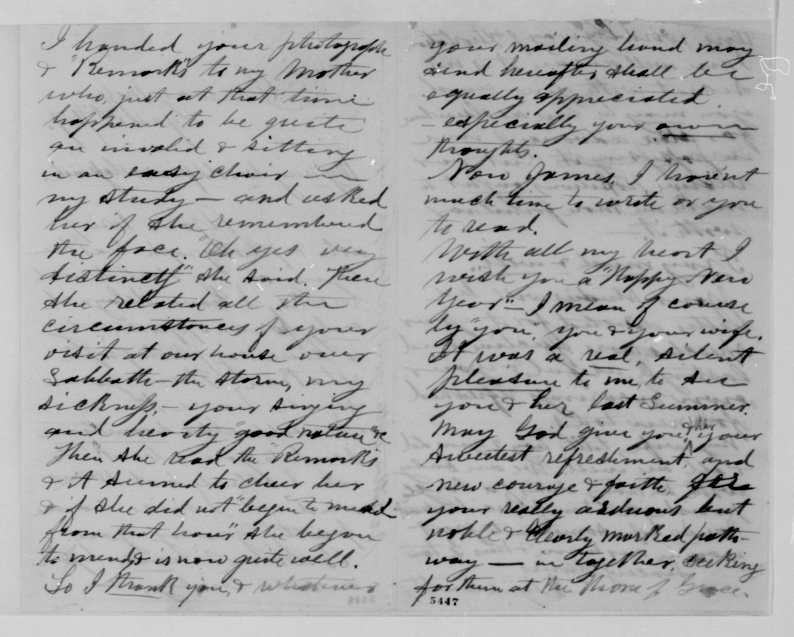 Scanned image of the current content page