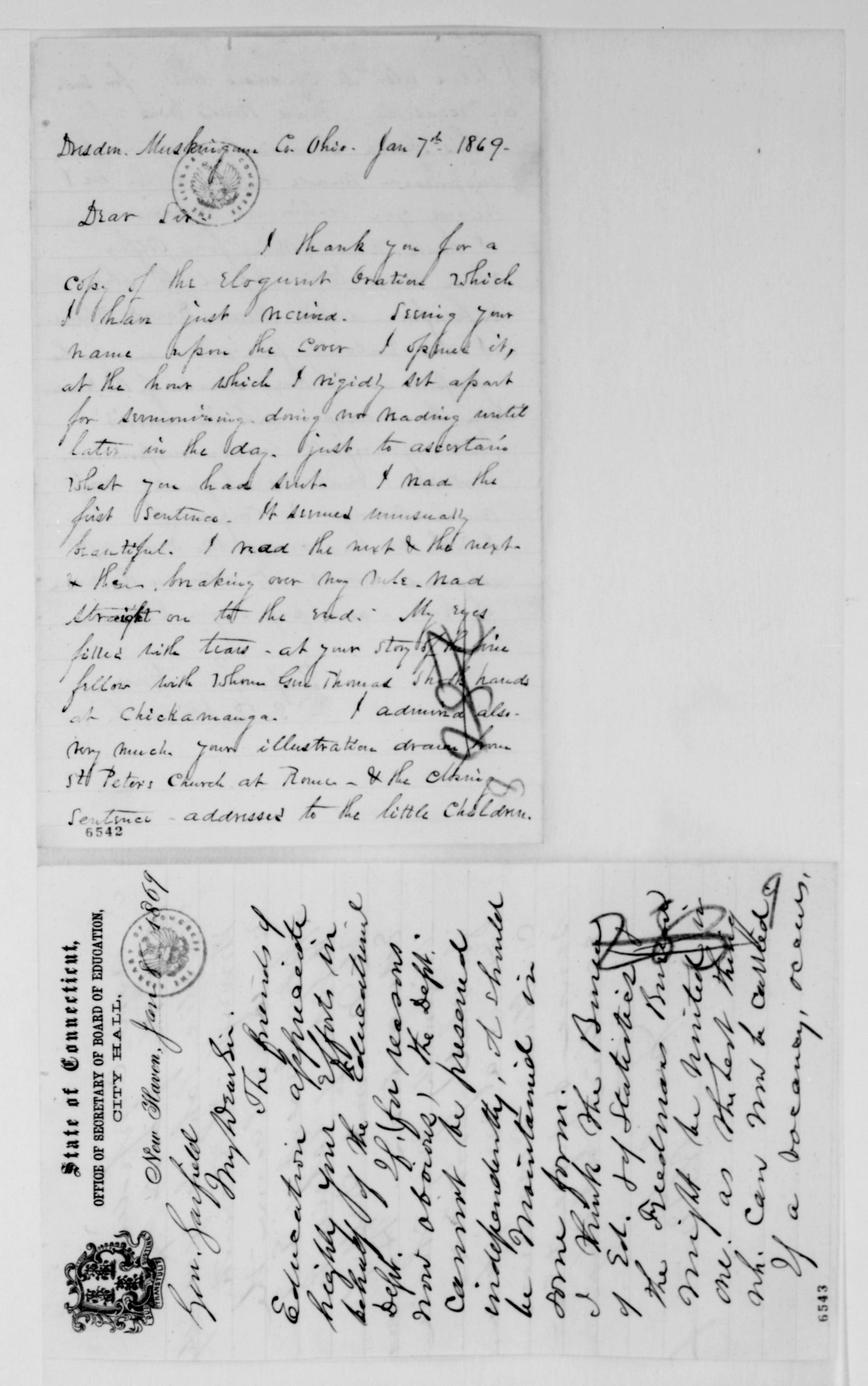 Scanned image of the current content page