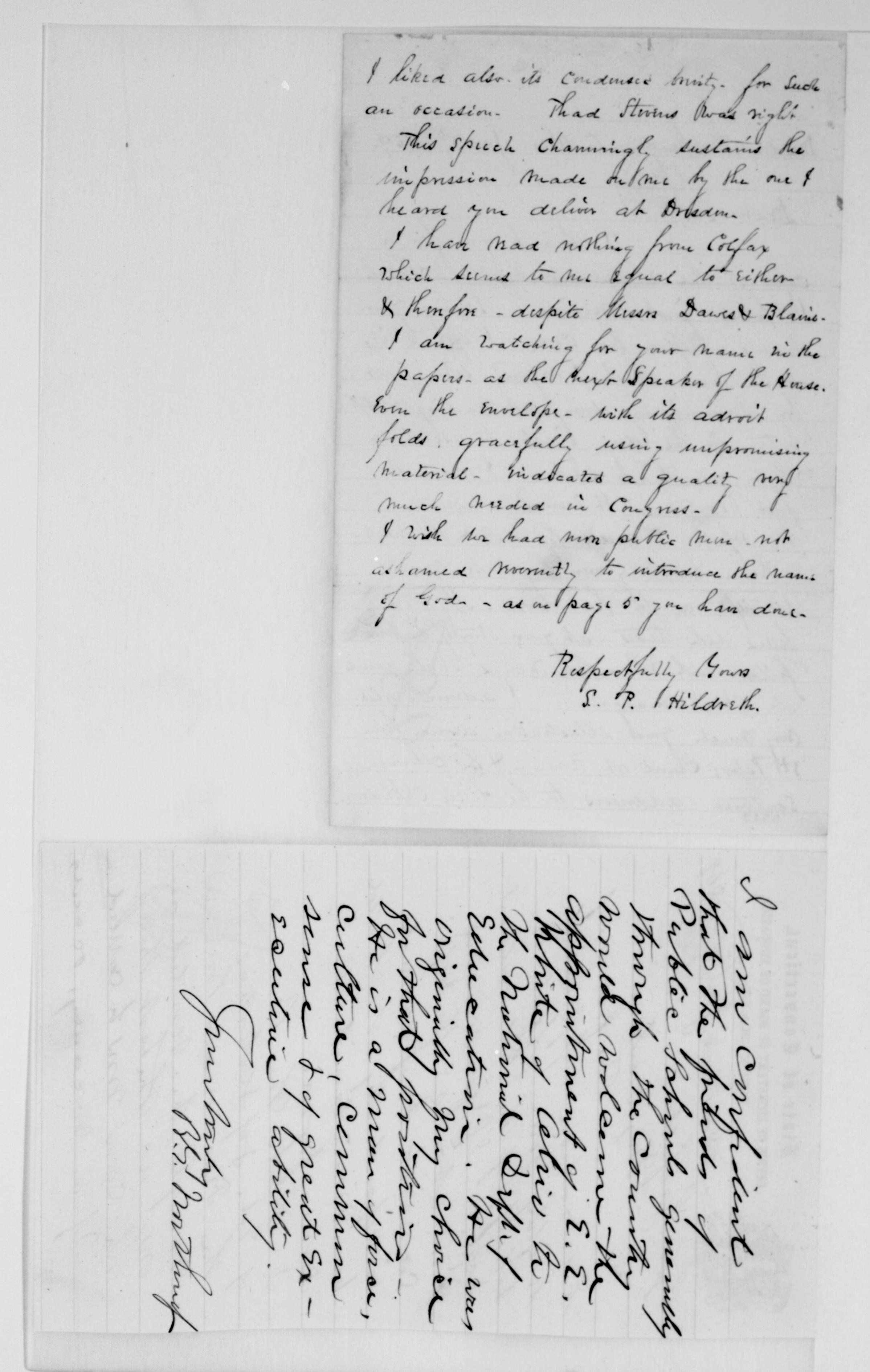 Scanned image of the current content page