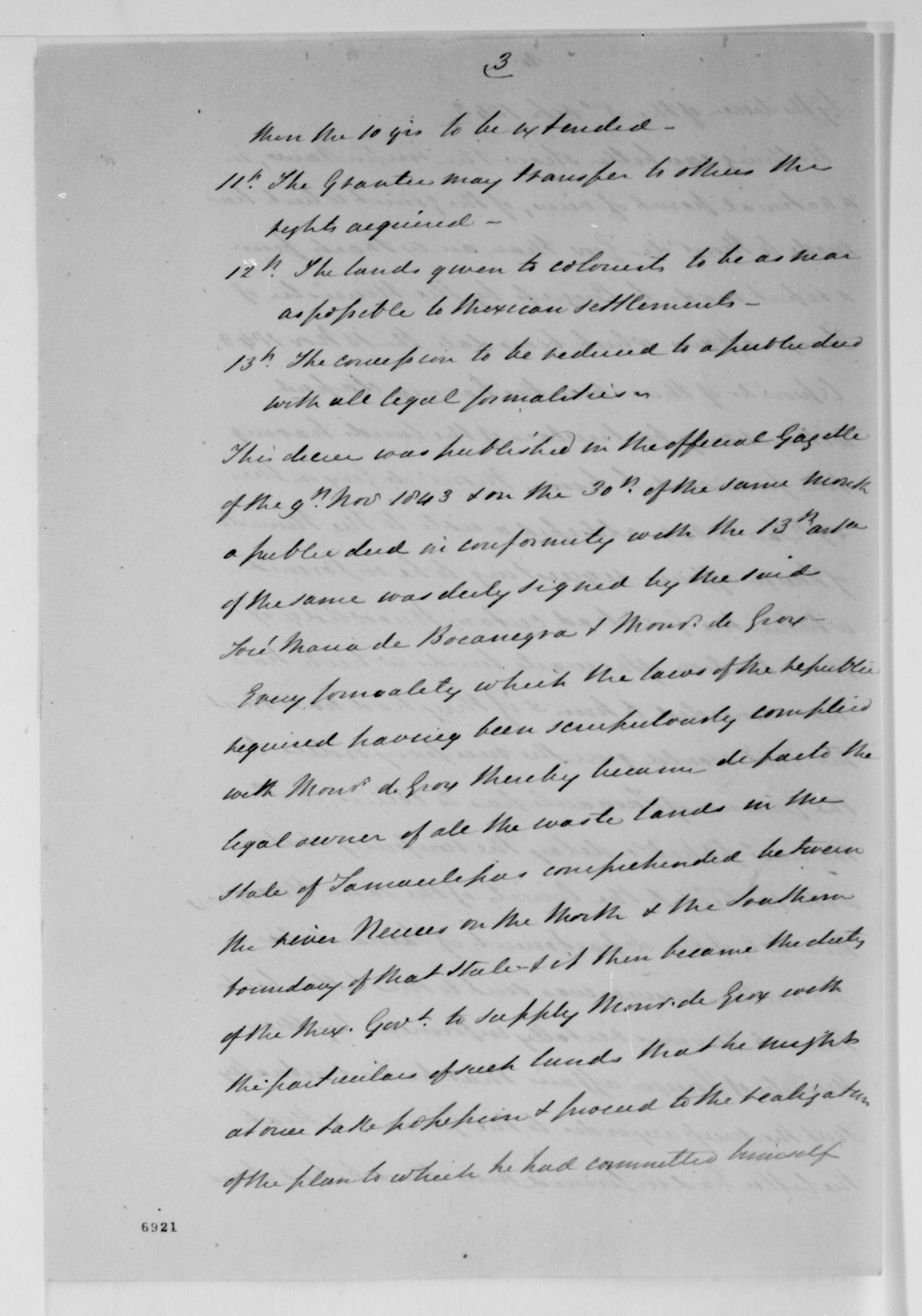 Scanned image of the current content page