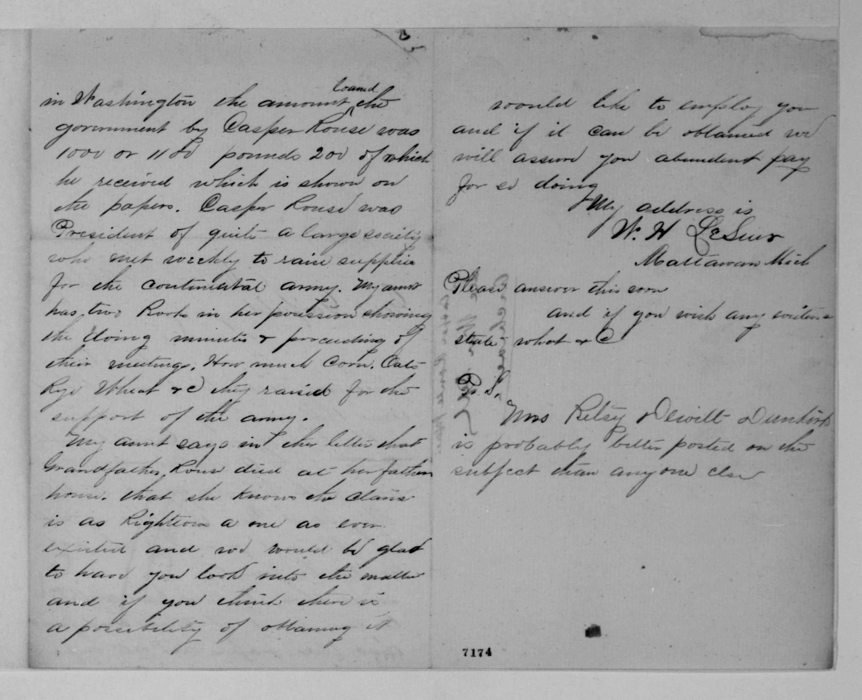 Scanned image of the current content page