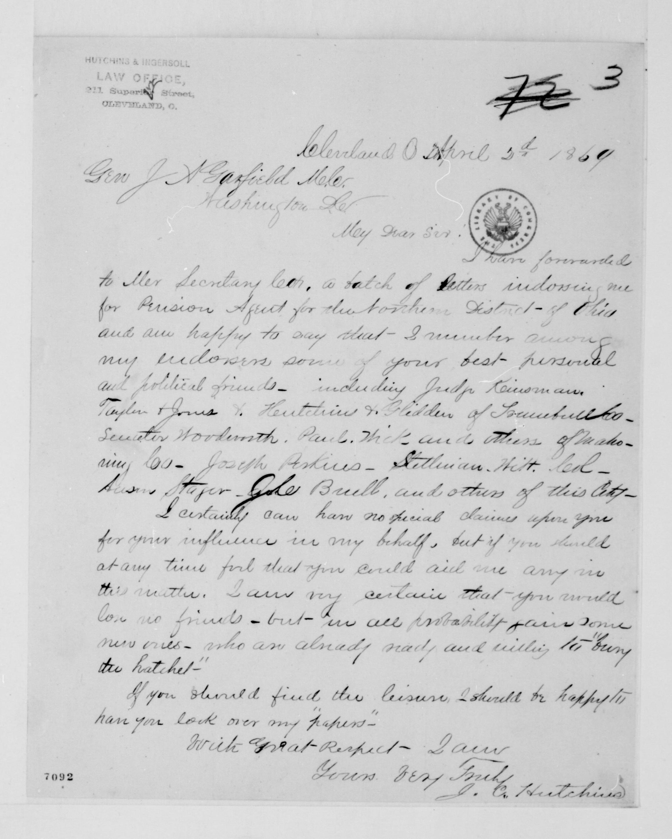 Scanned image of the current content page