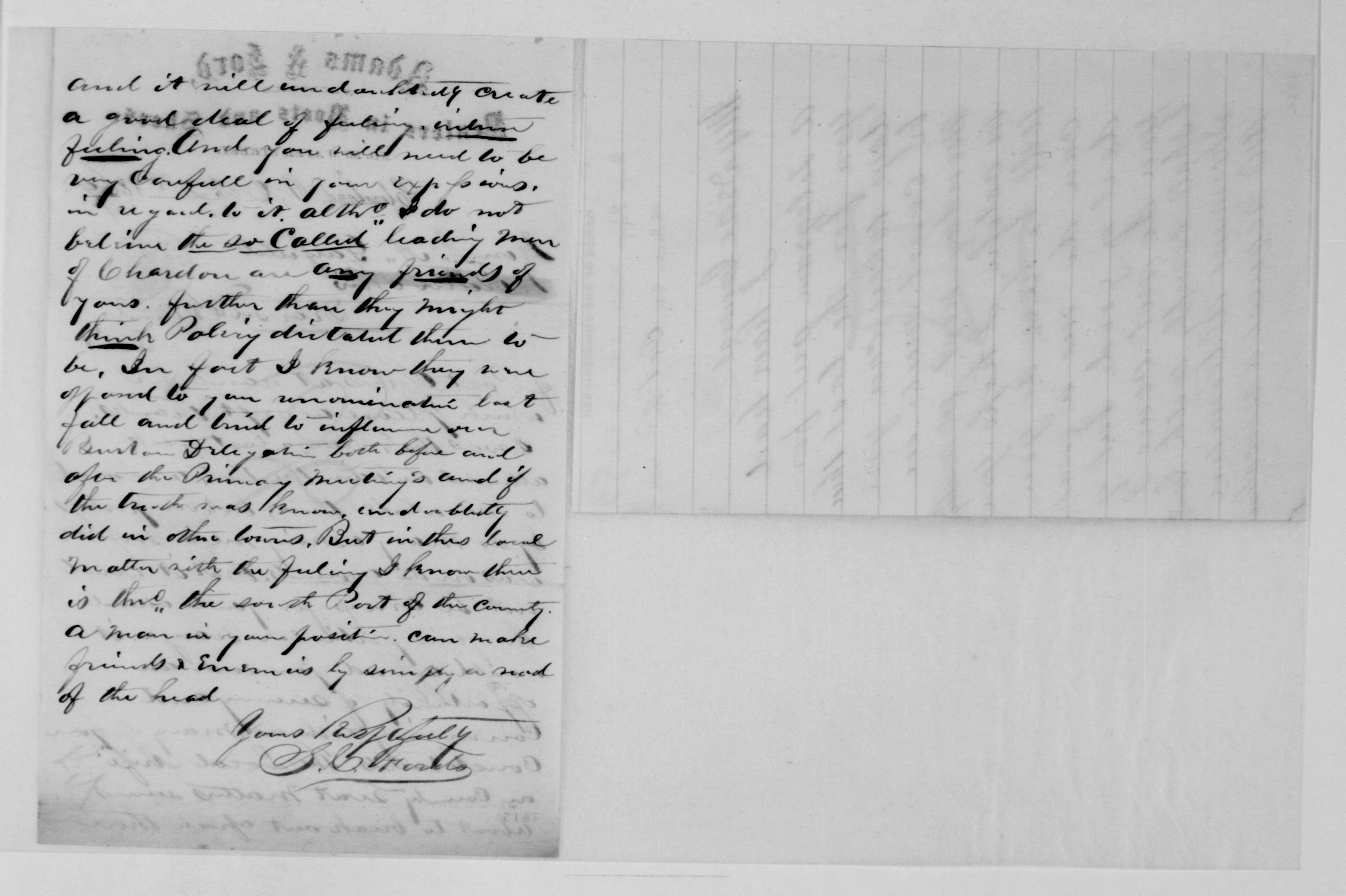 Scanned image of the current content page