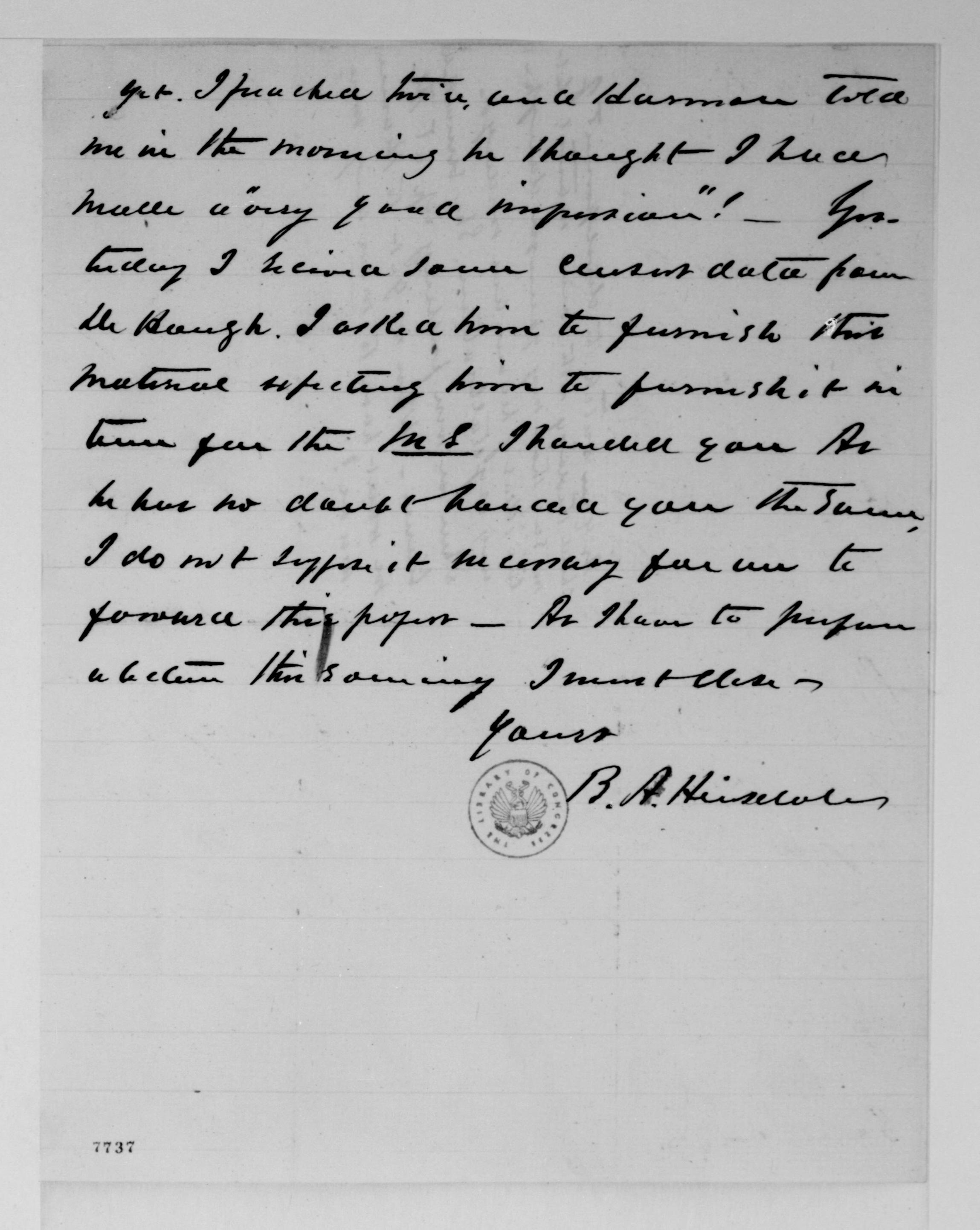 Scanned image of the current content page