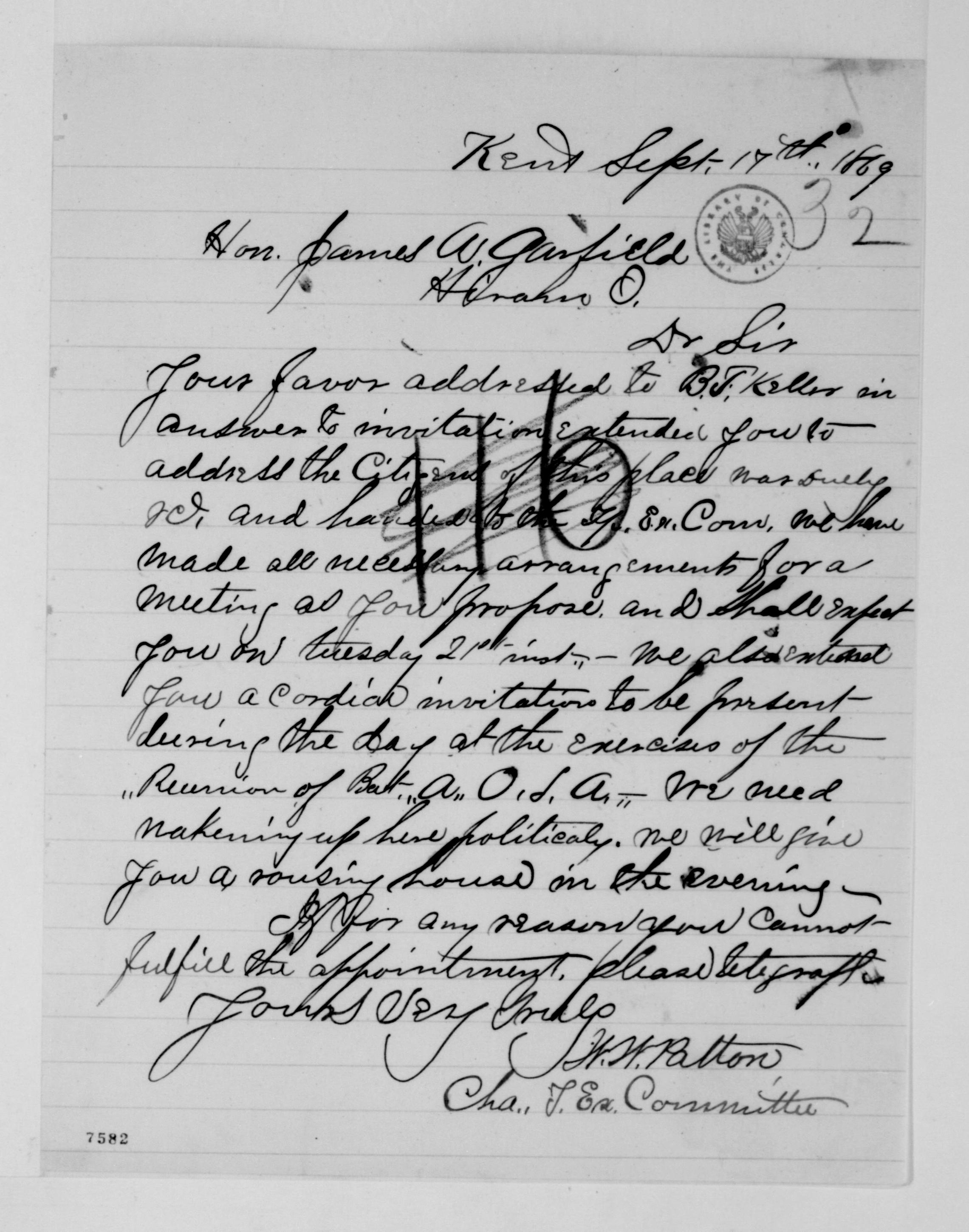 Scanned image of the current content page