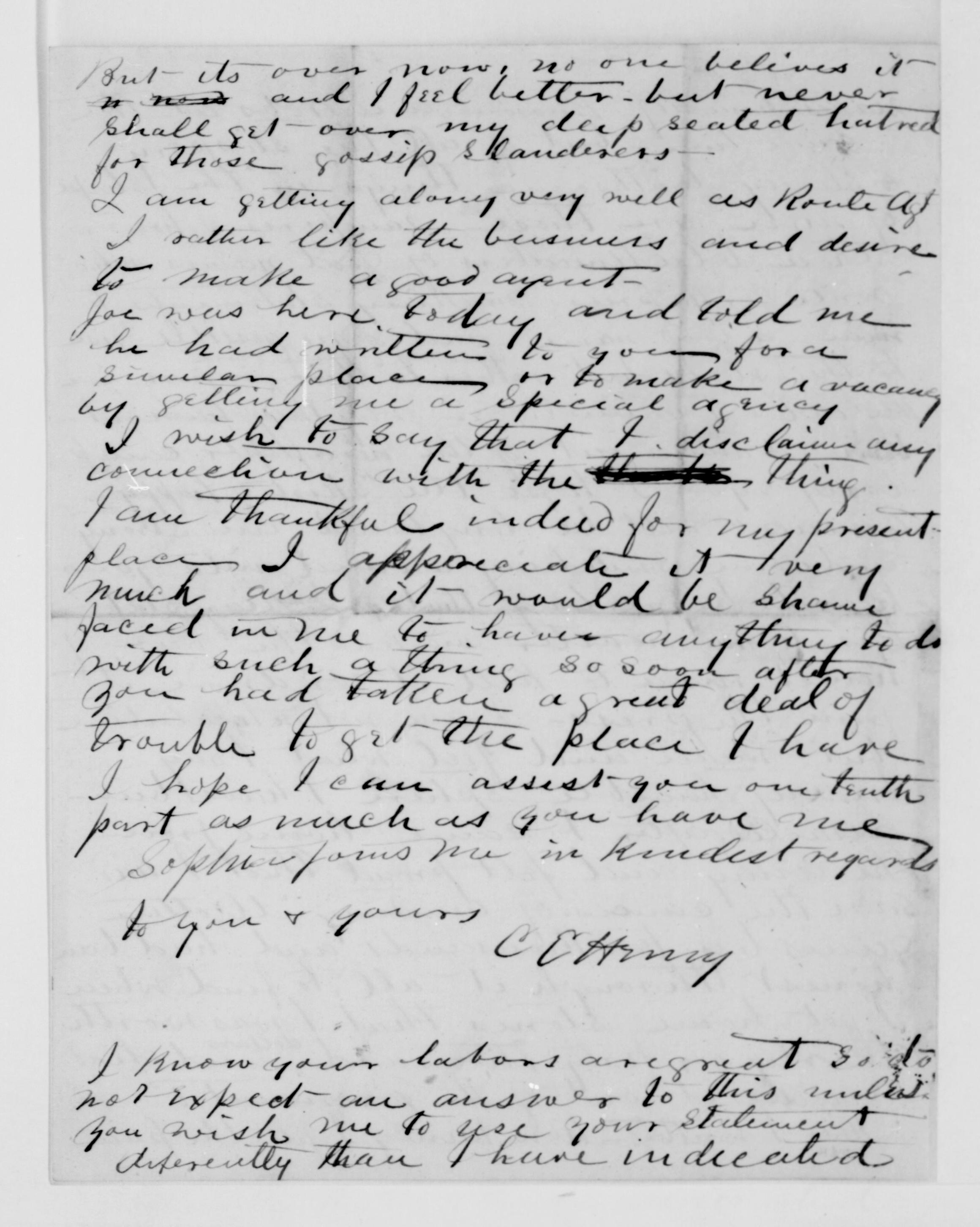 Scanned image of the current content page