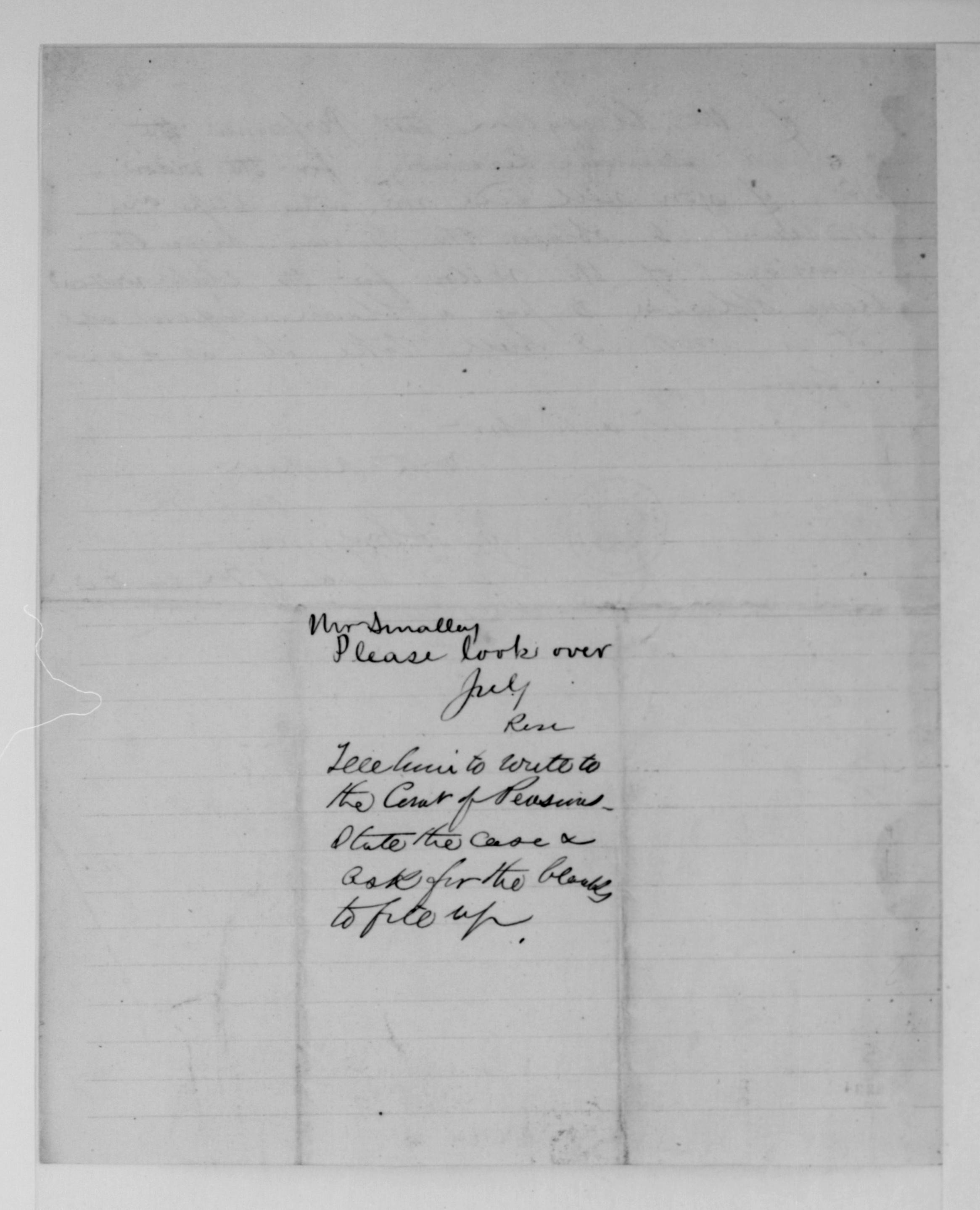 Scanned image of the current content page