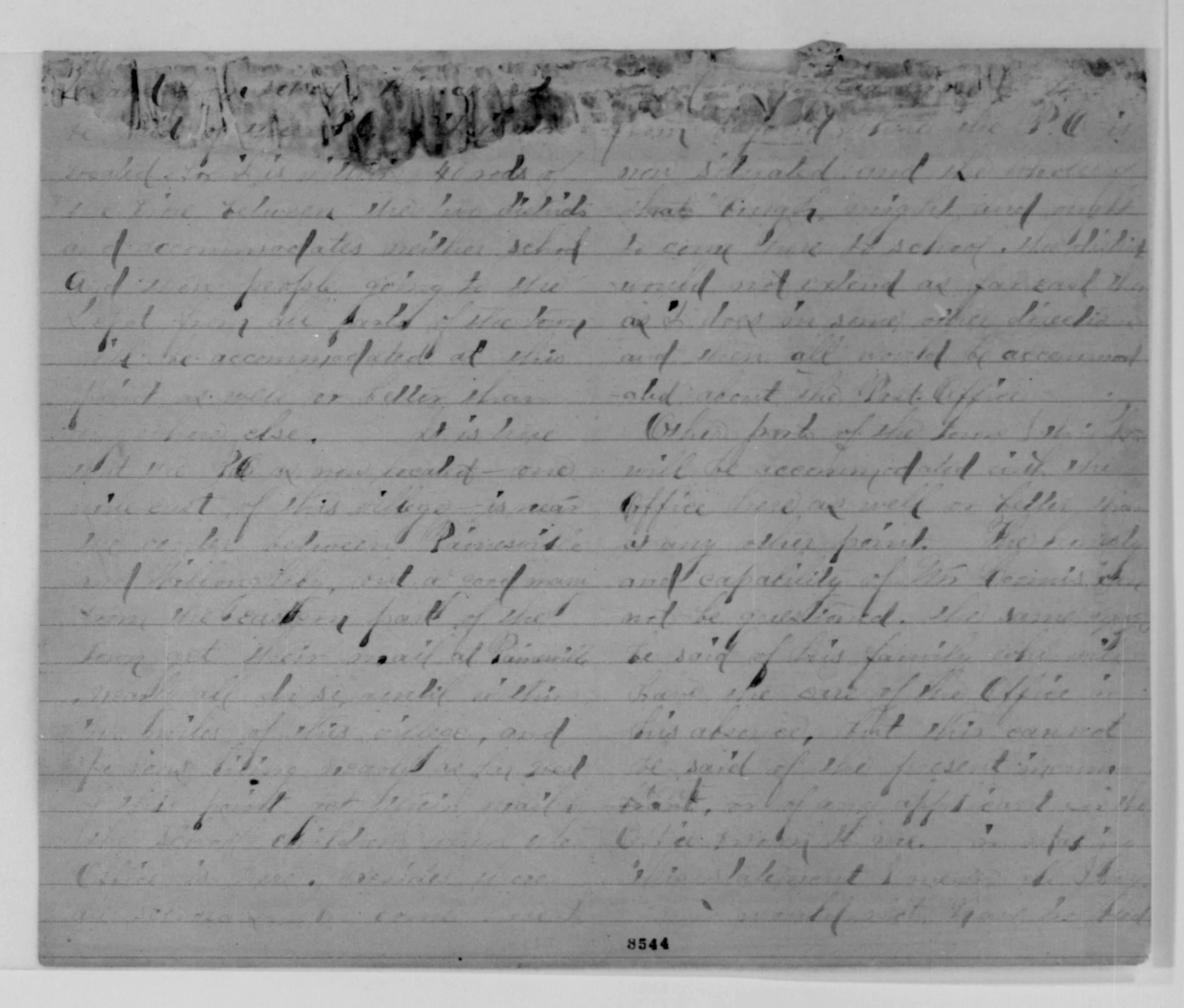 Scanned image of the current content page