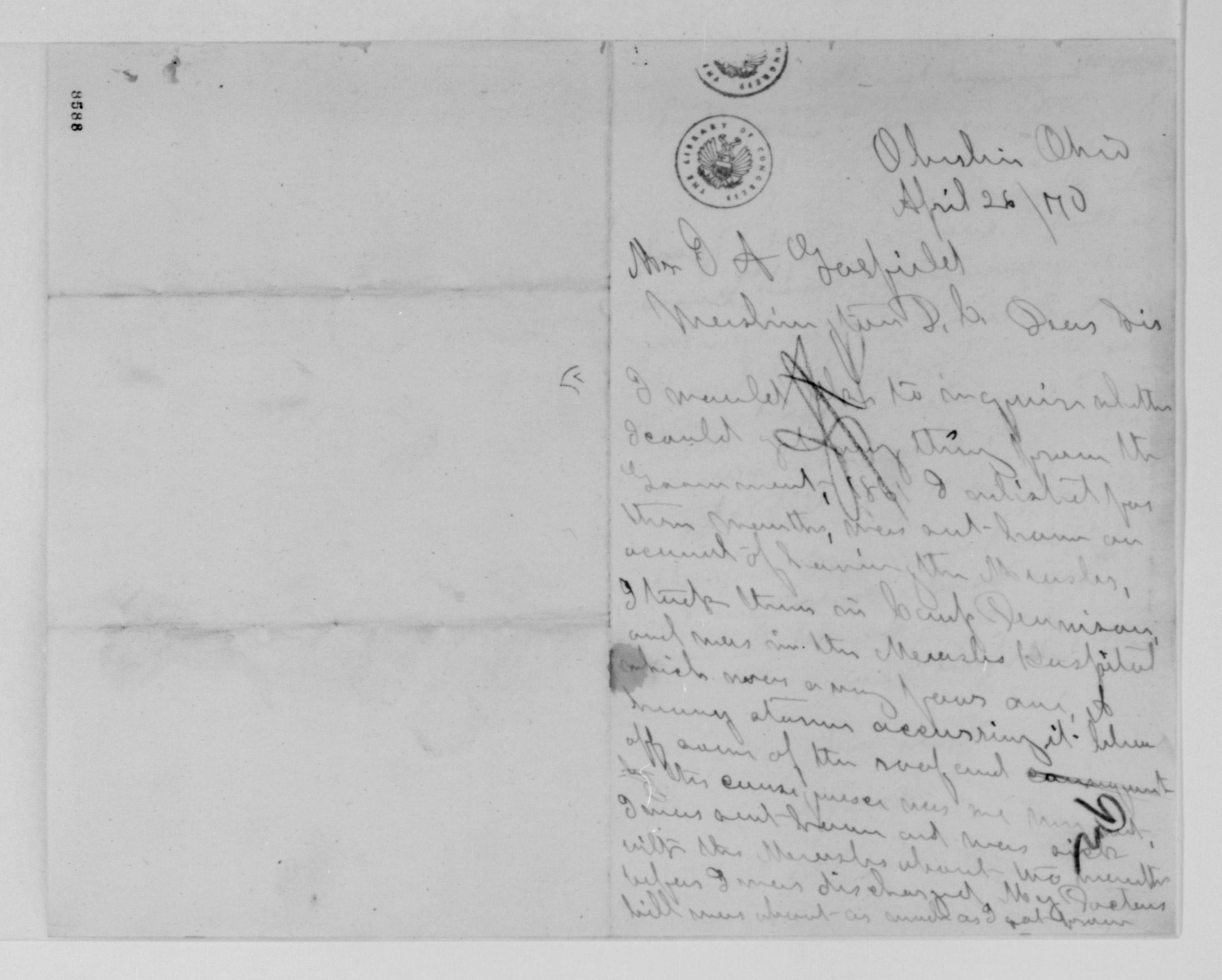 Scanned image of the current content page