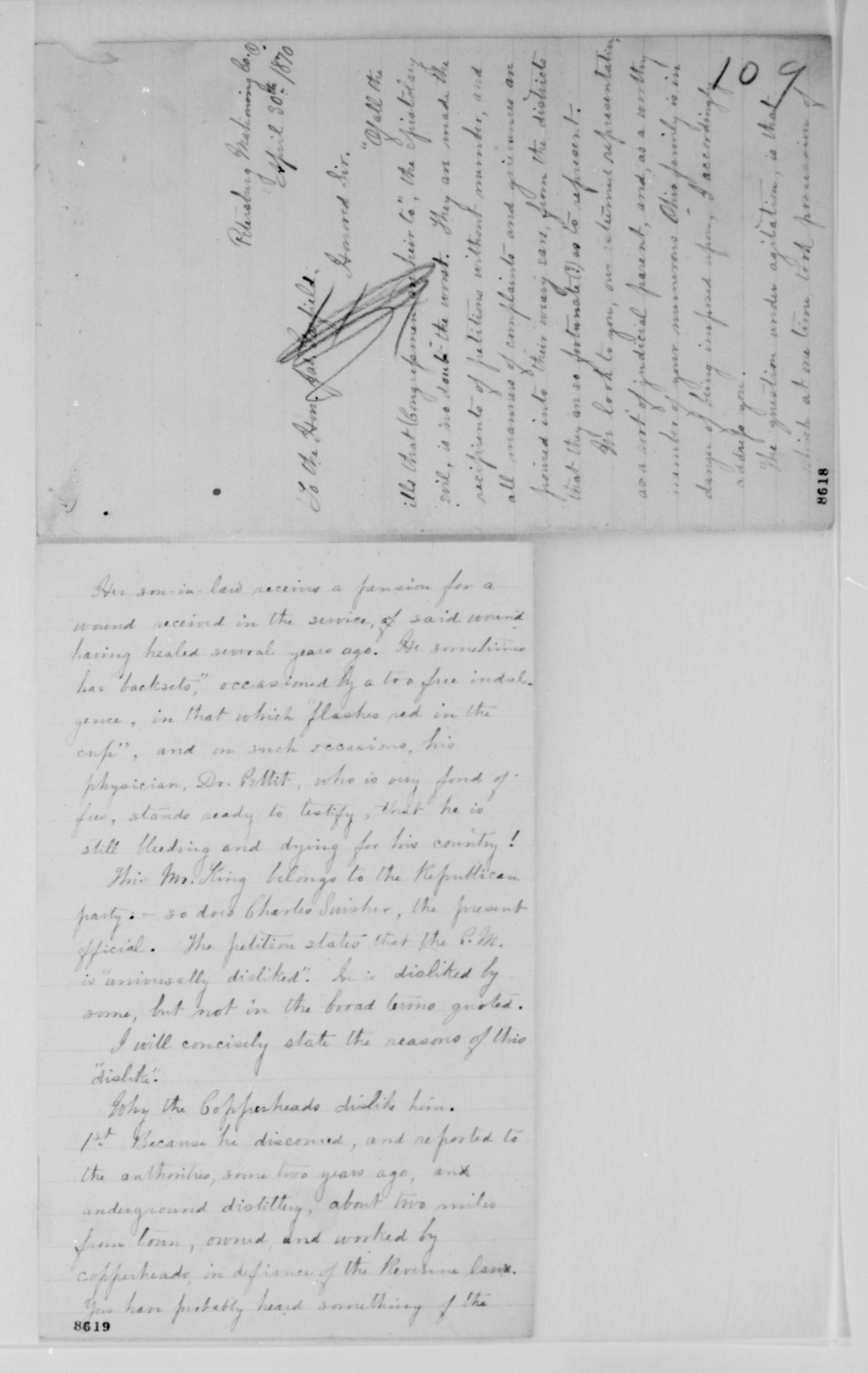 Scanned image of the current content page