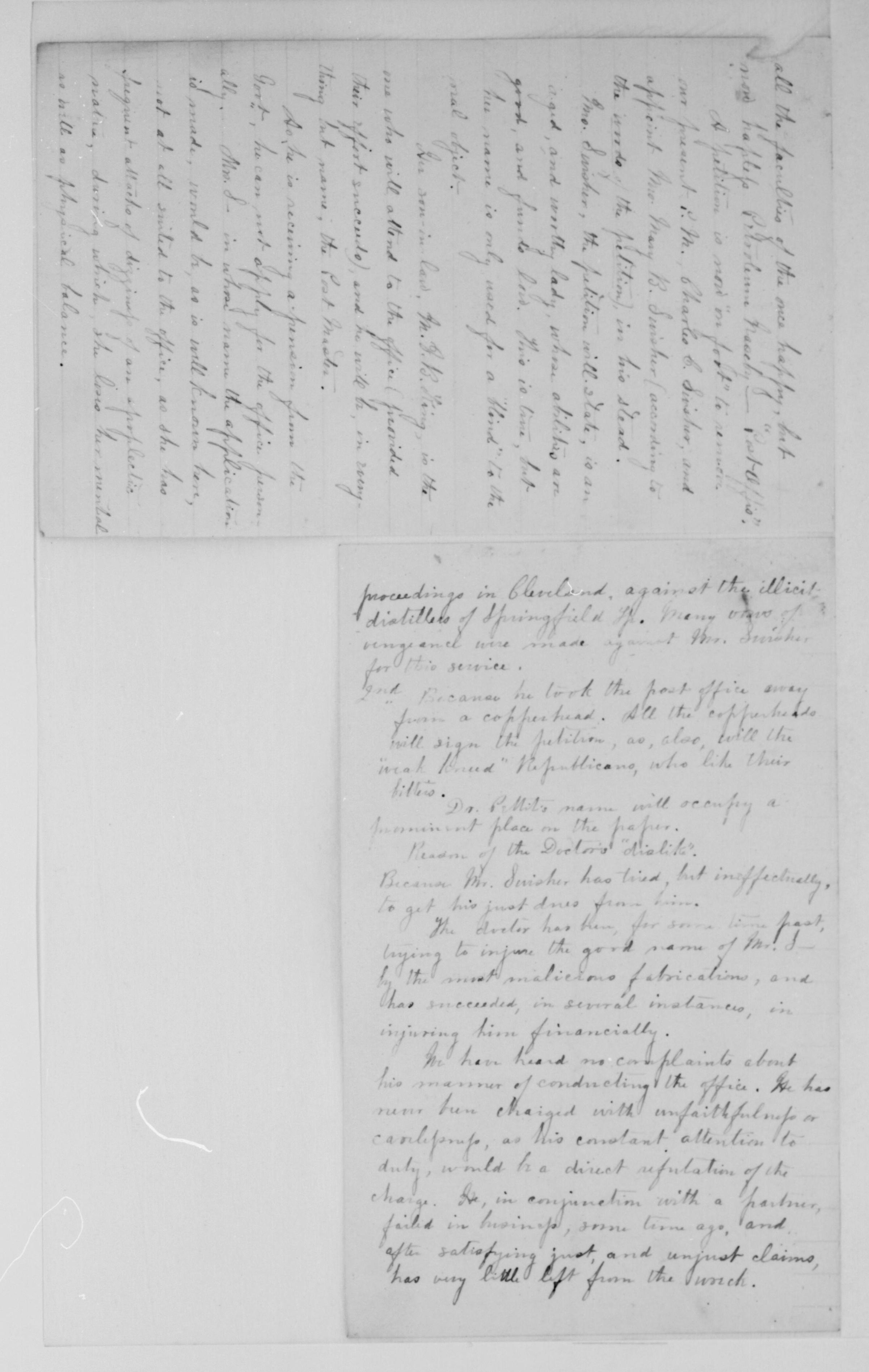 Scanned image of the current content page