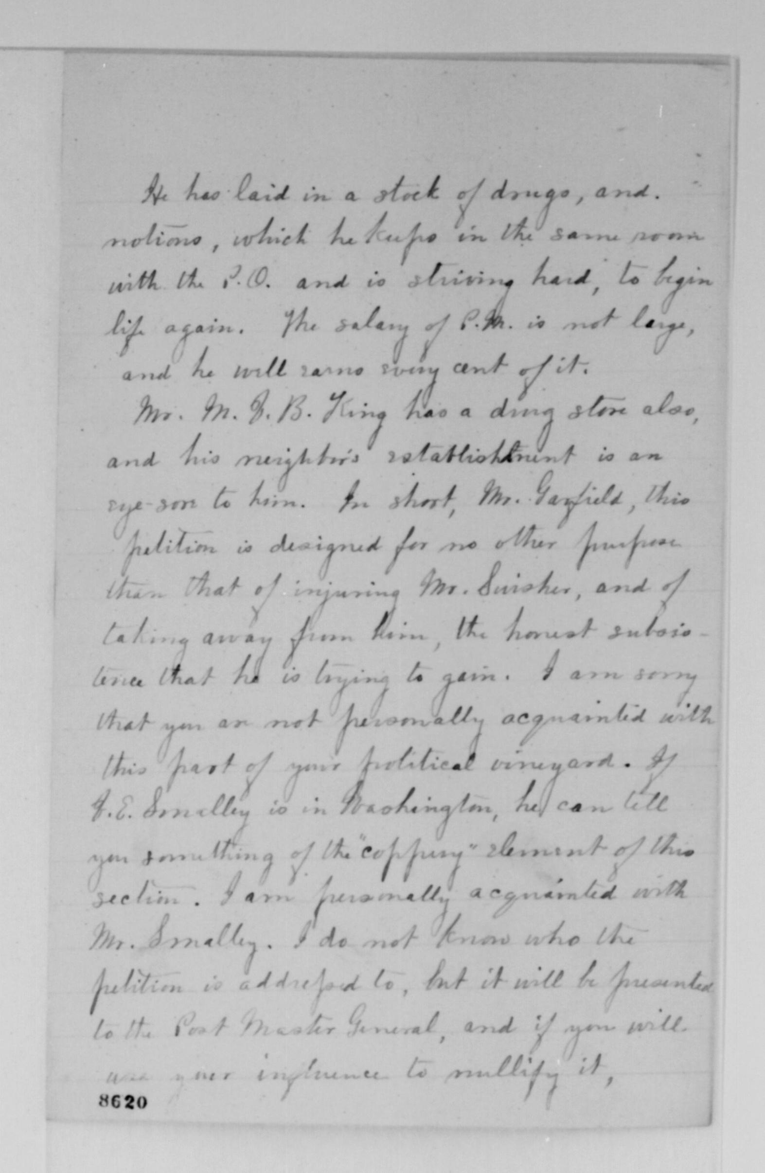 Scanned image of the current content page