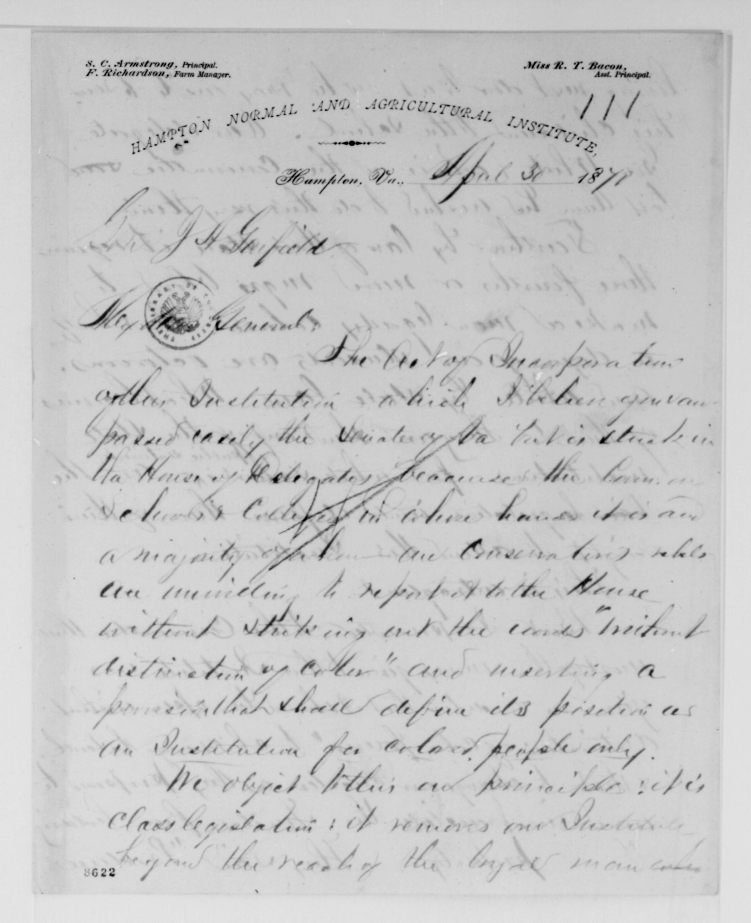 Scanned image of the current content page