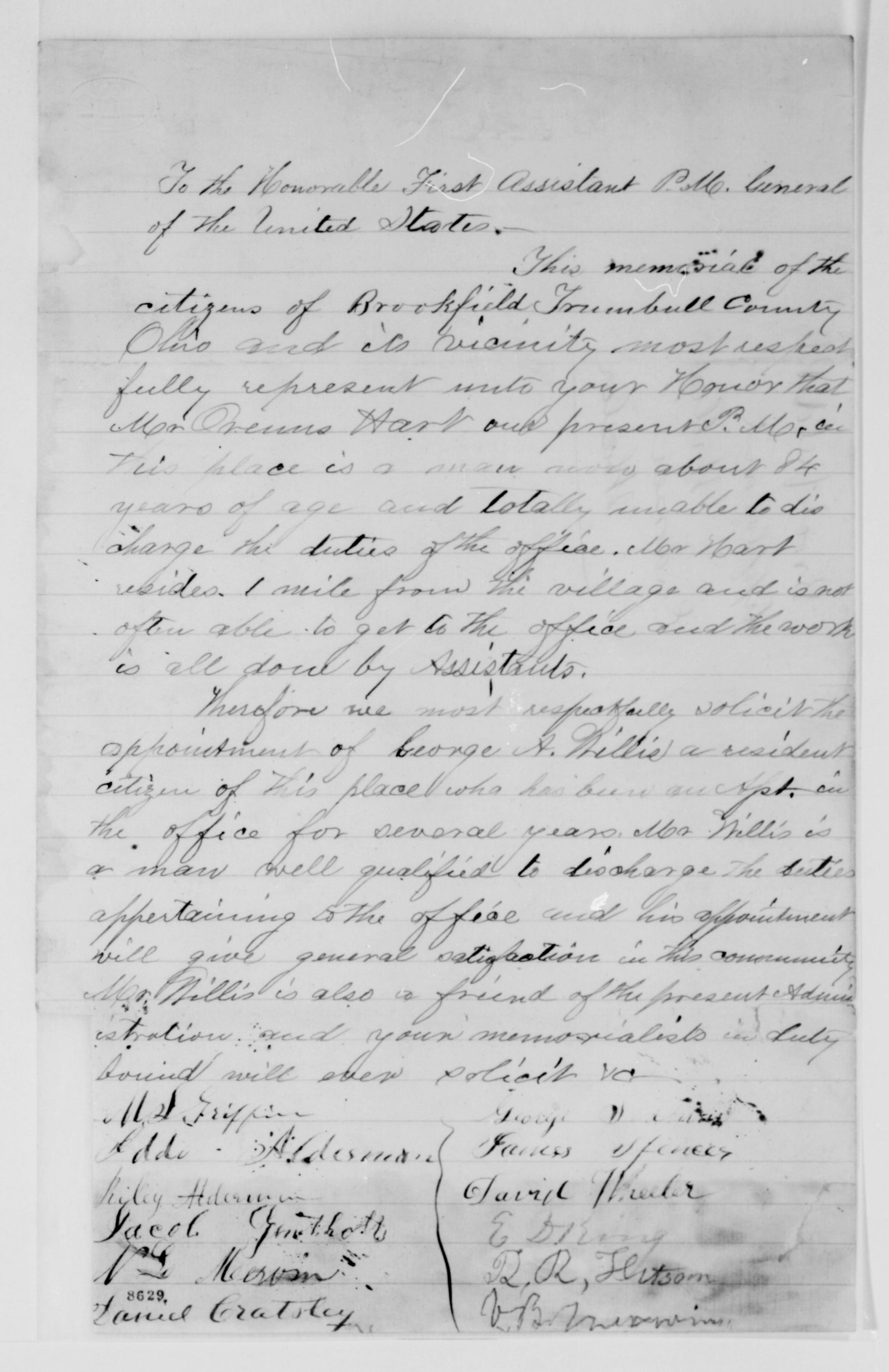 Scanned image of the current content page