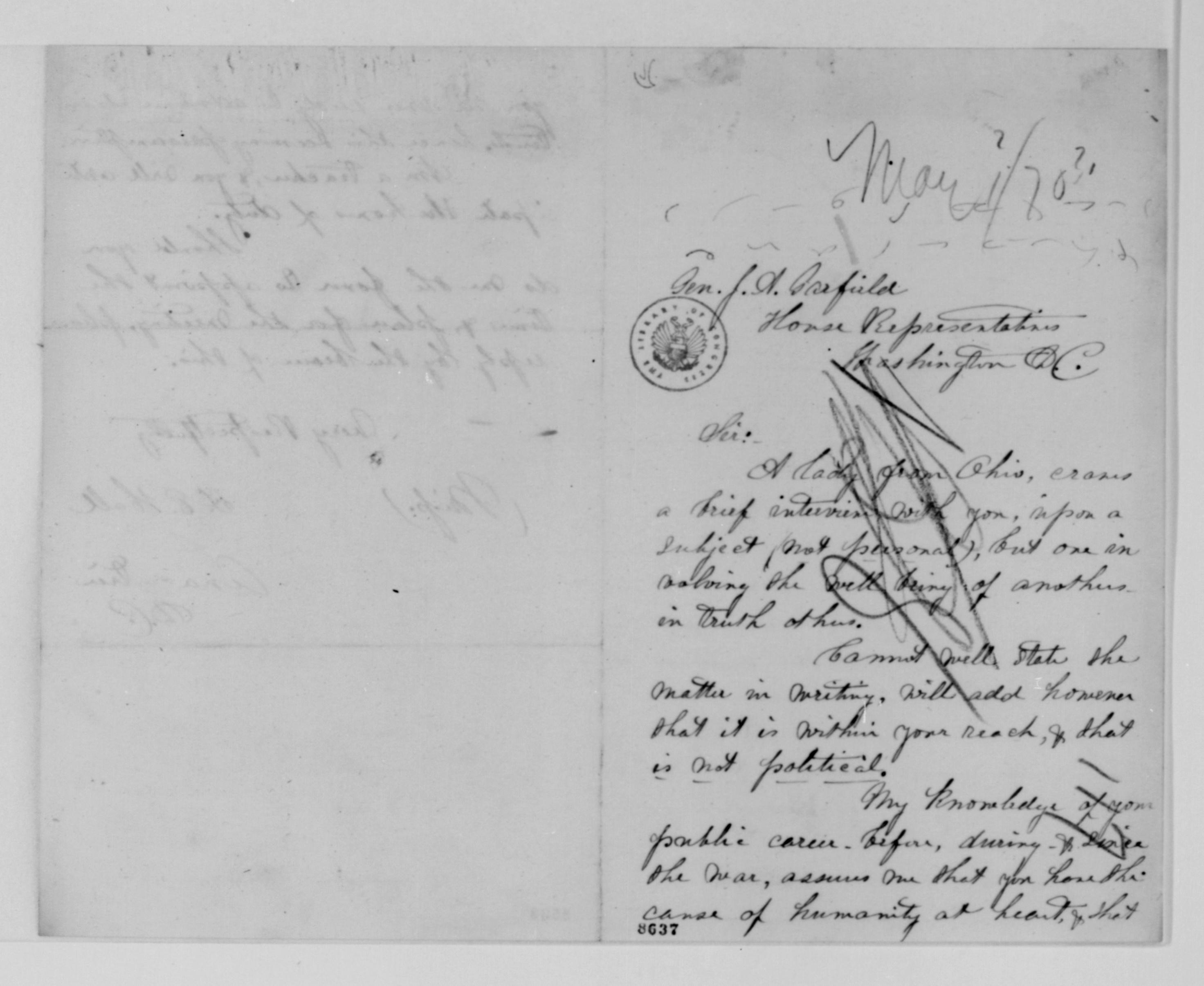 Scanned image of the current content page