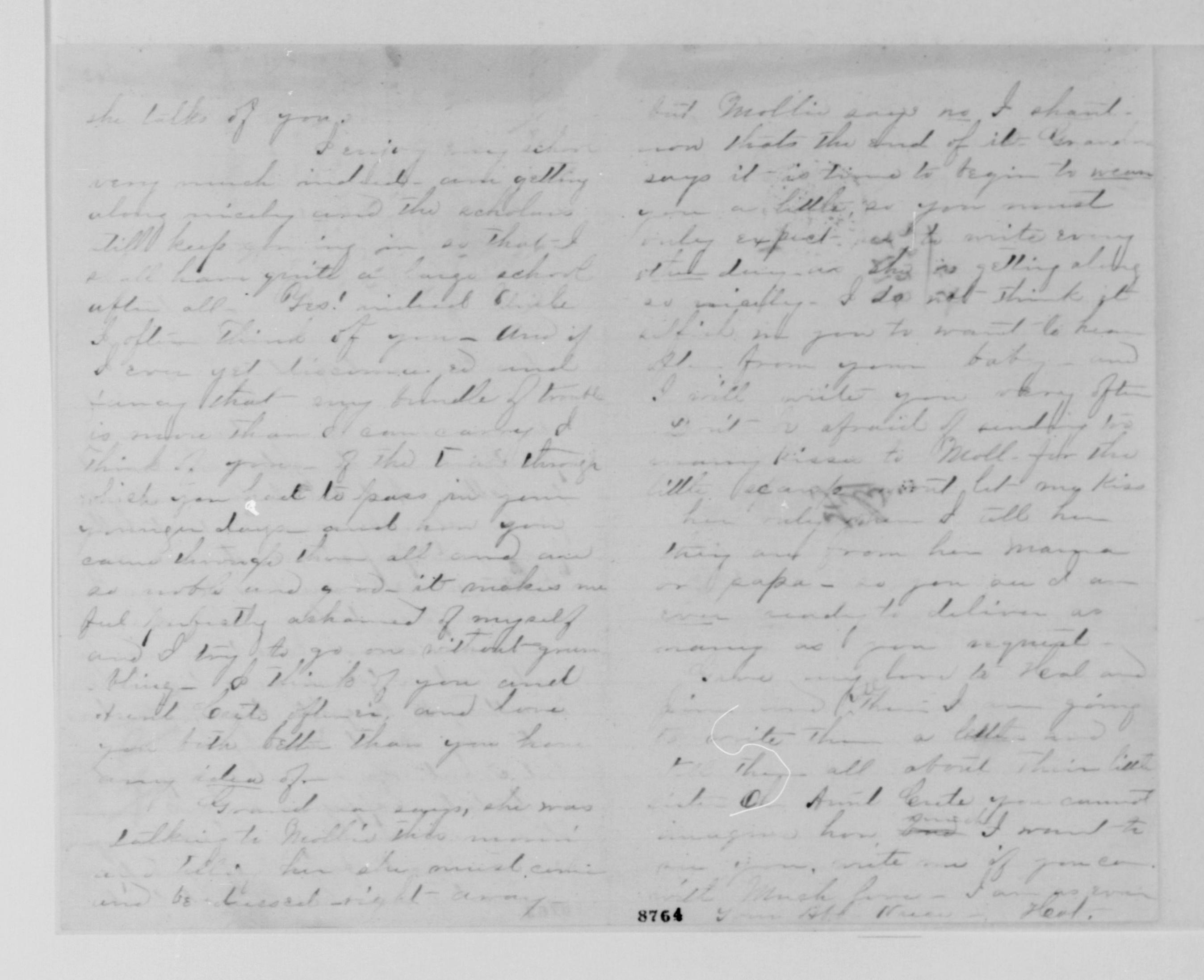 Scanned image of the current content page