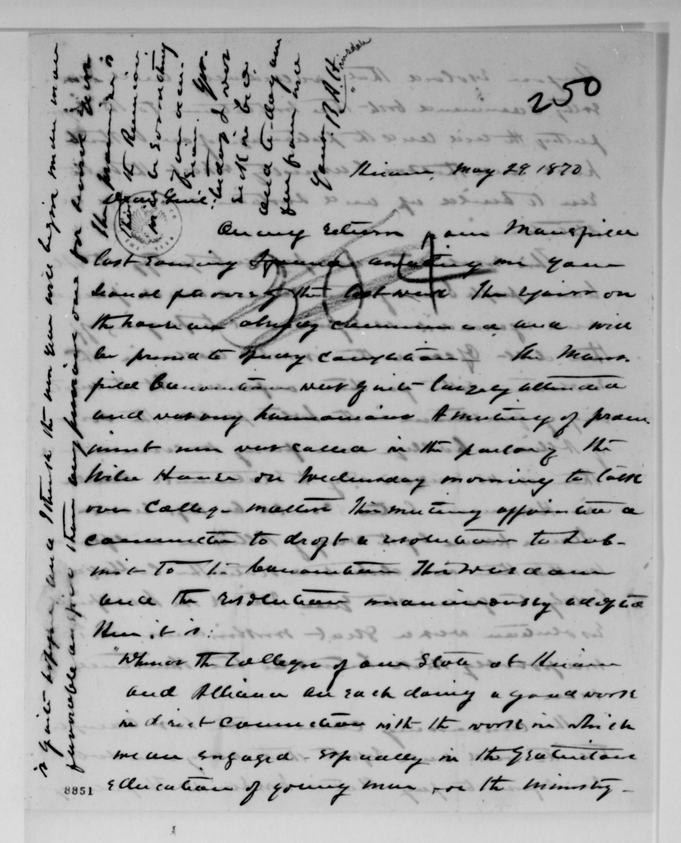 Scanned image of the current content page