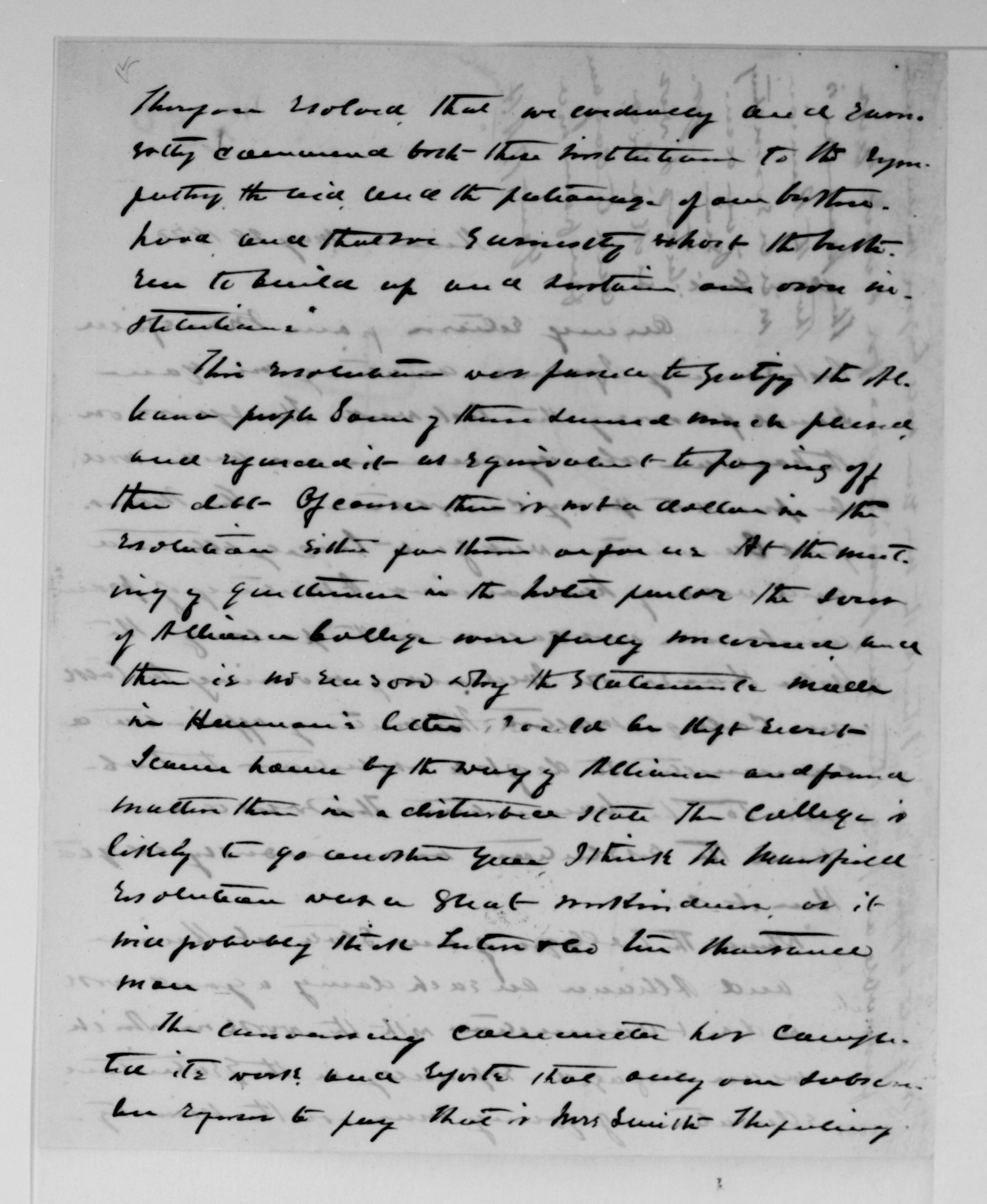 Scanned image of the current content page