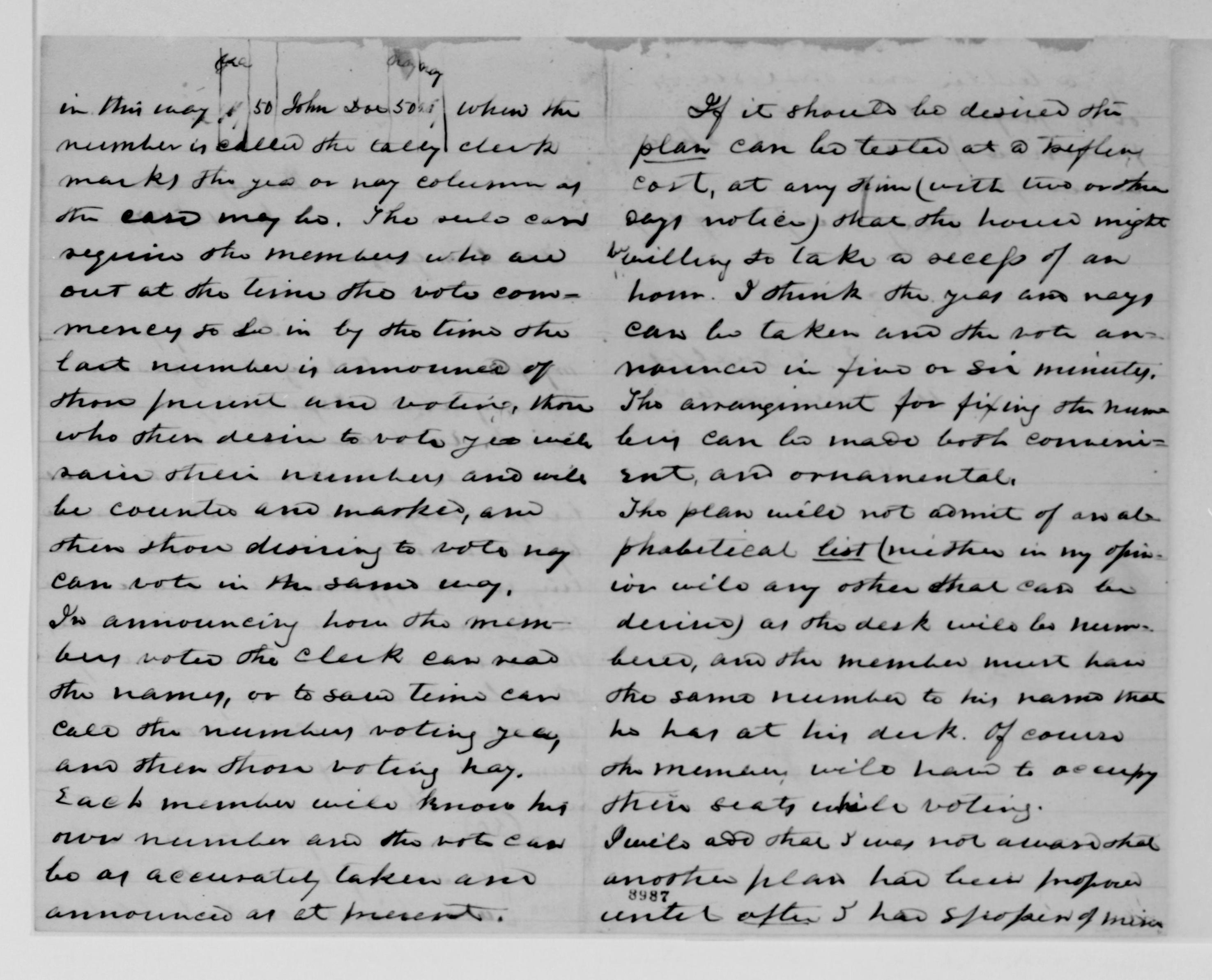 Scanned image of the current content page