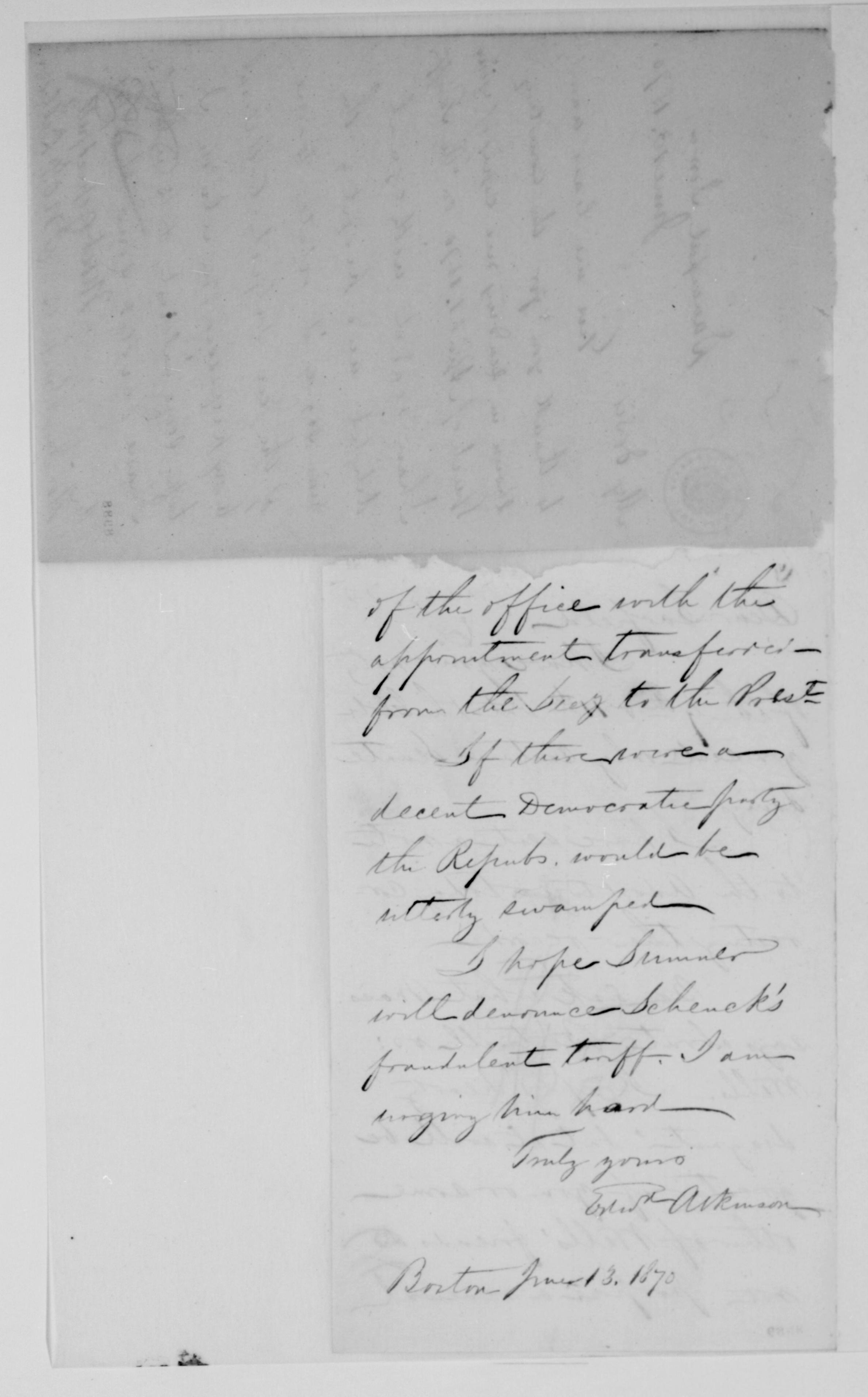 Scanned image of the current content page