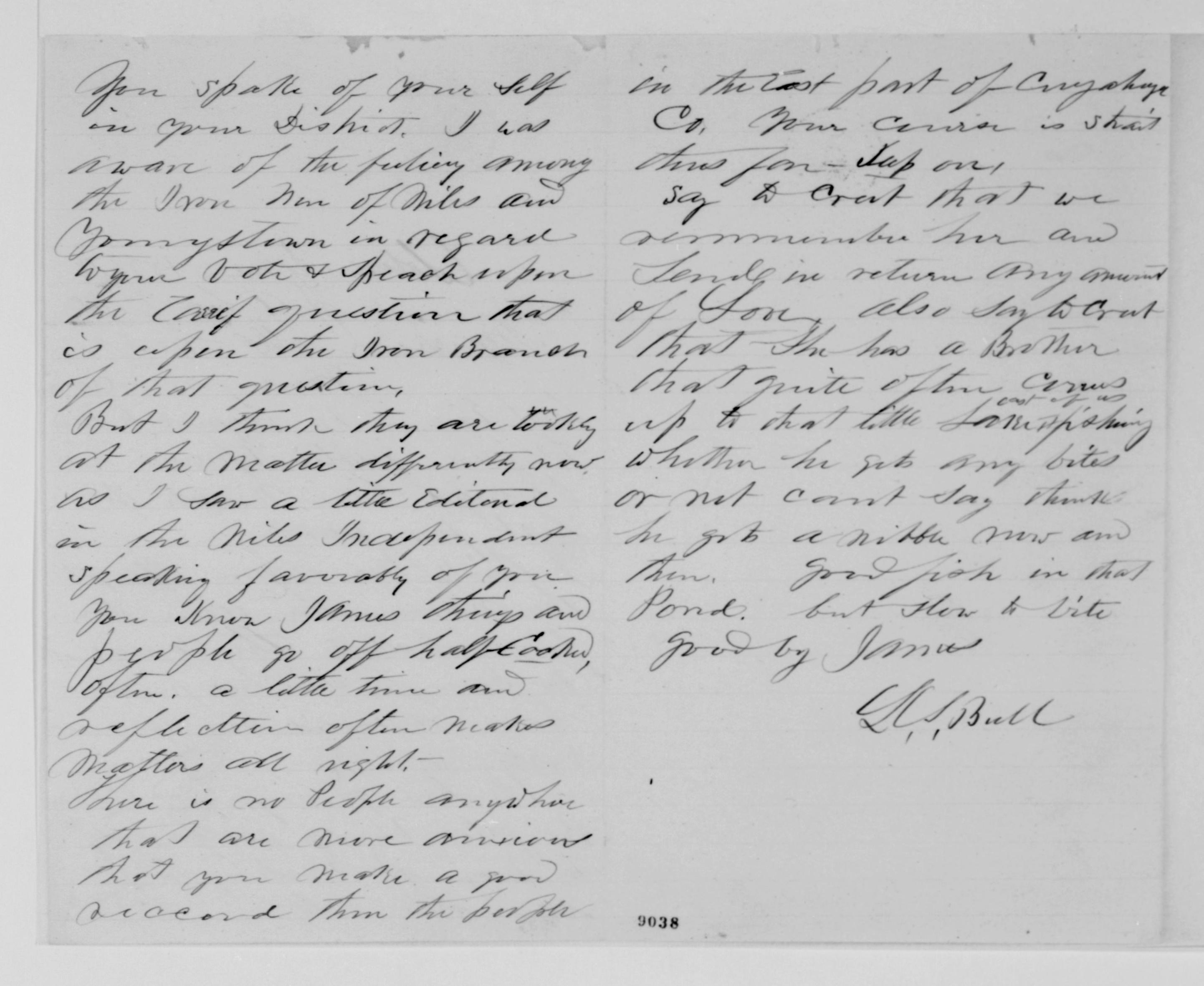Scanned image of the current content page