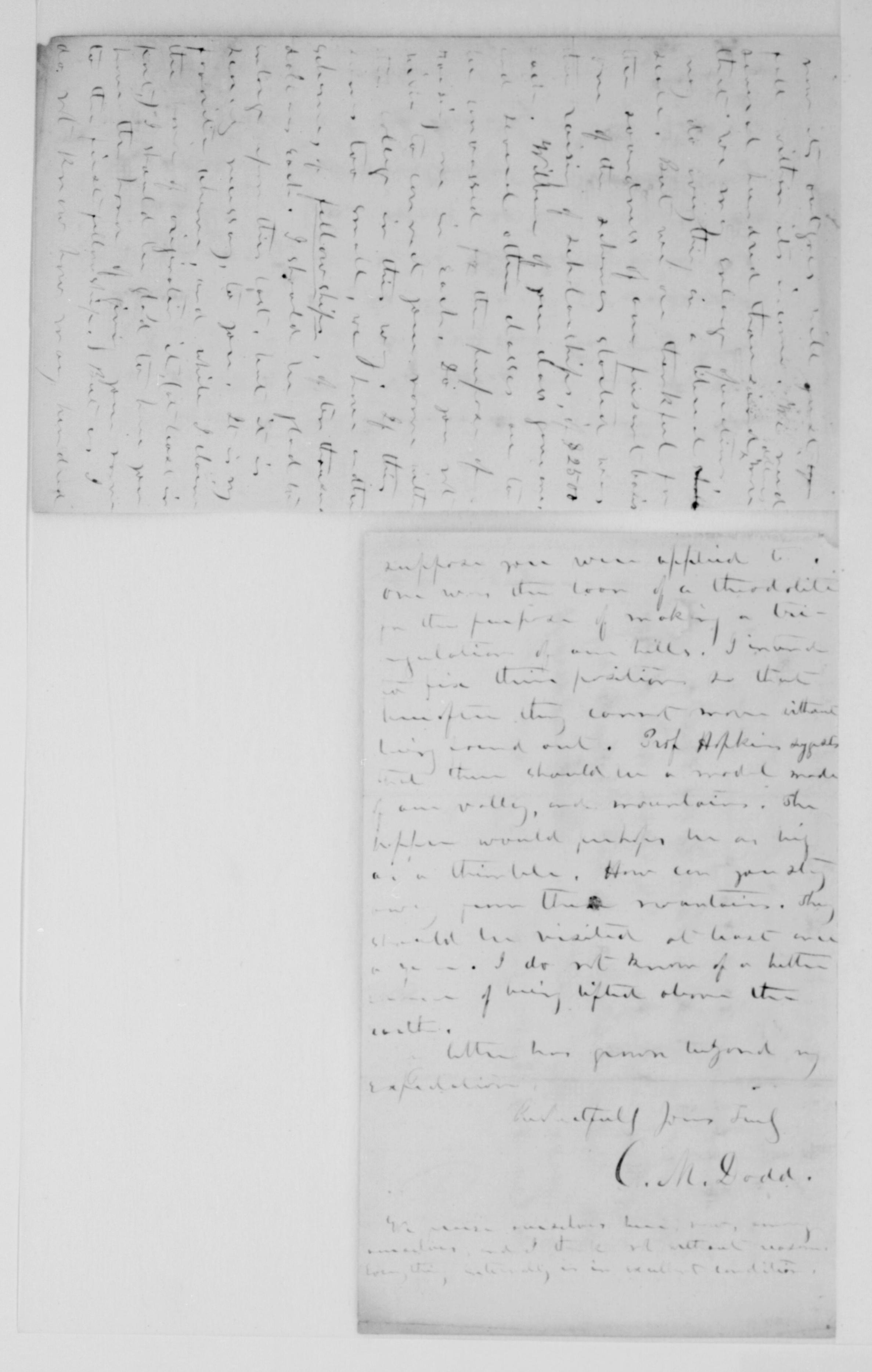 Scanned image of the current content page