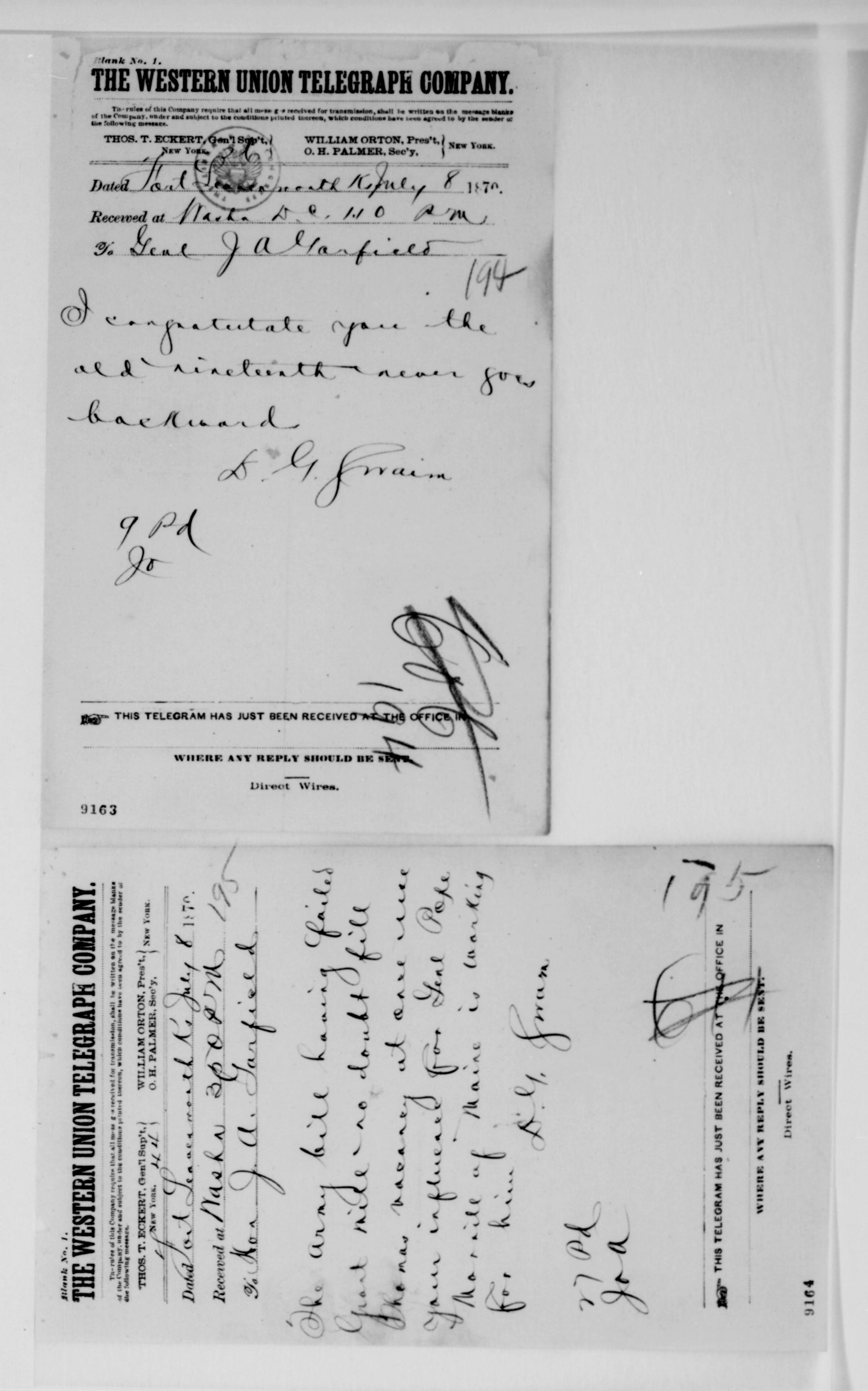 Scanned image of the current content page