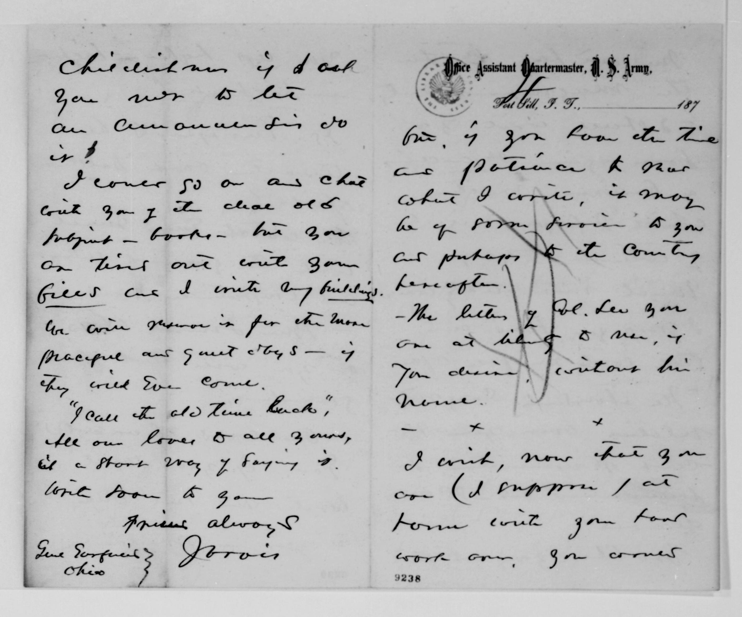 Scanned image of the current content page