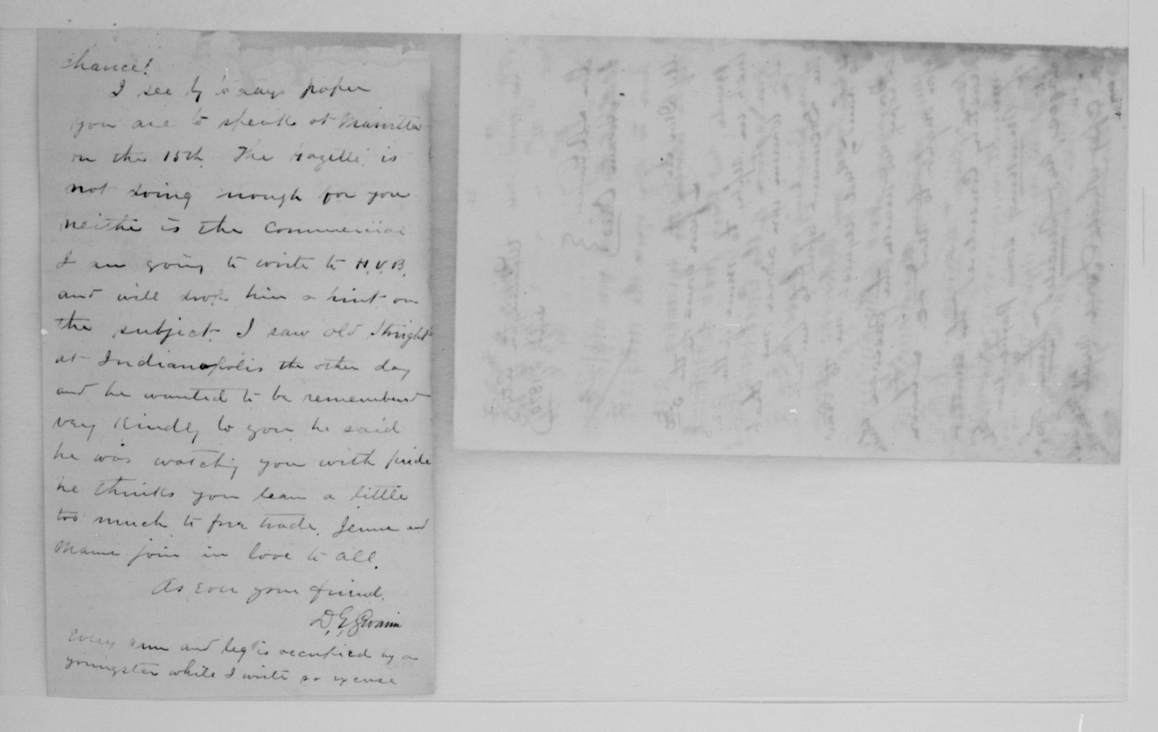 Scanned image of the current content page