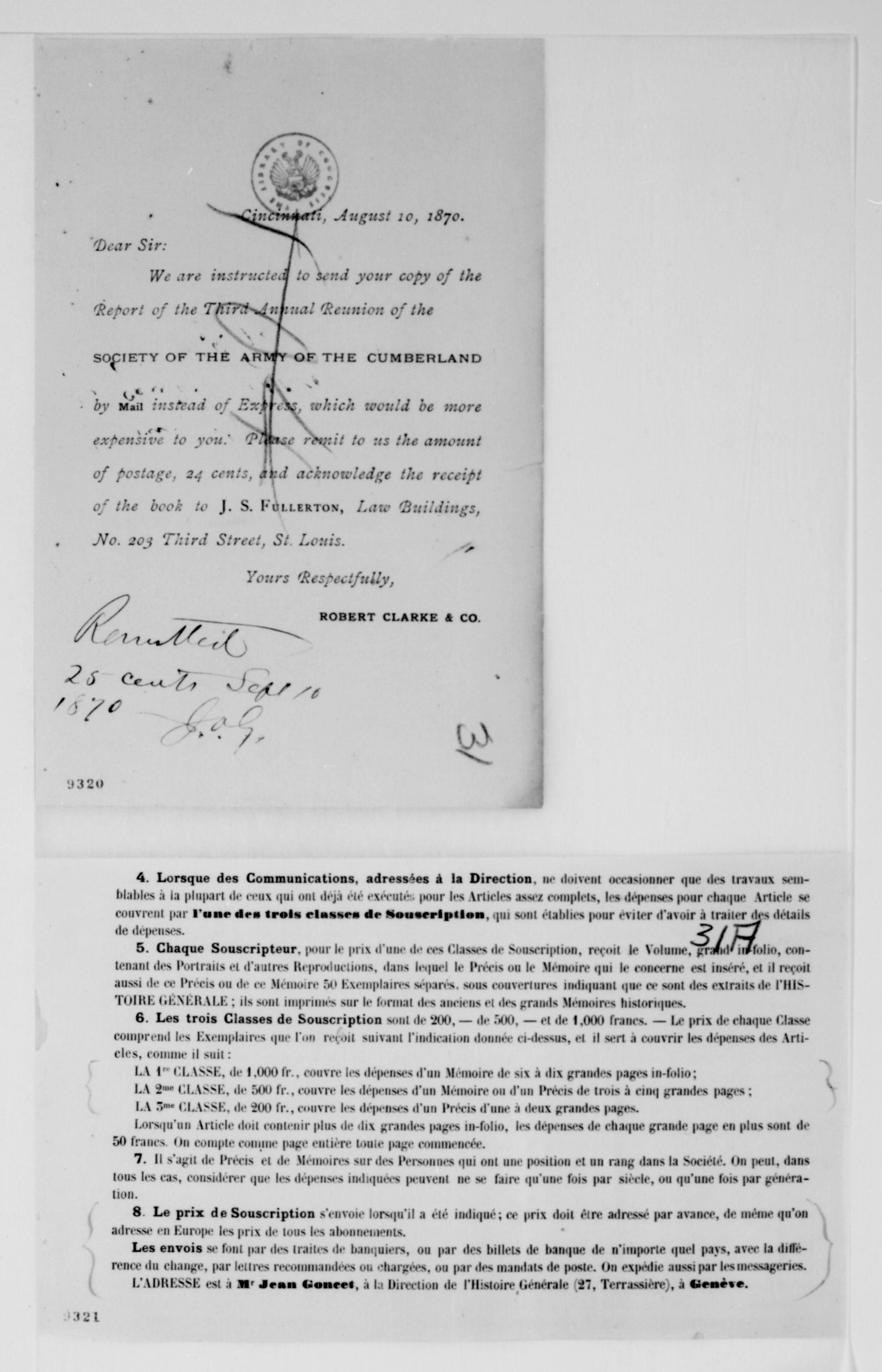 Scanned image of the current content page