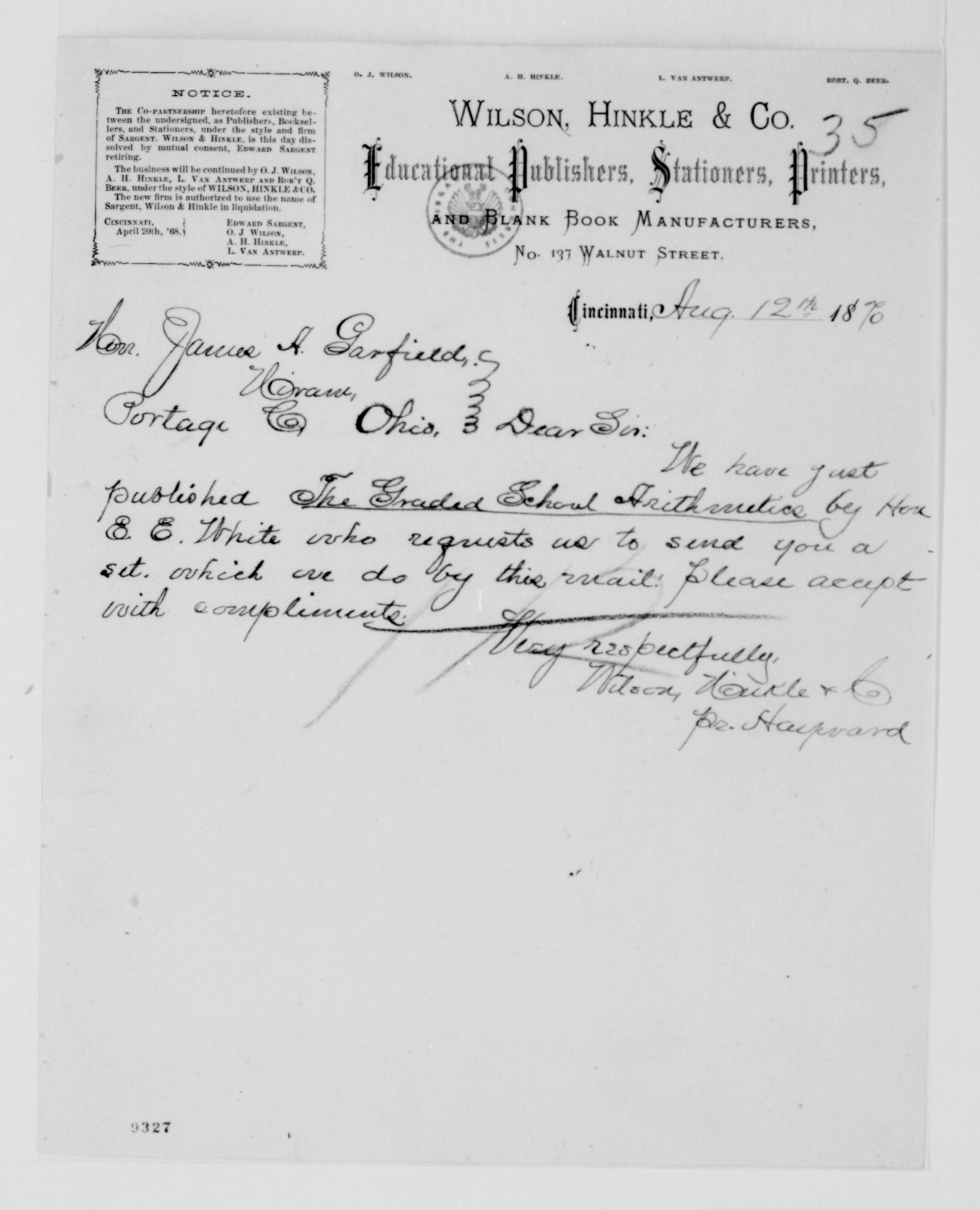 Scanned image of the current content page