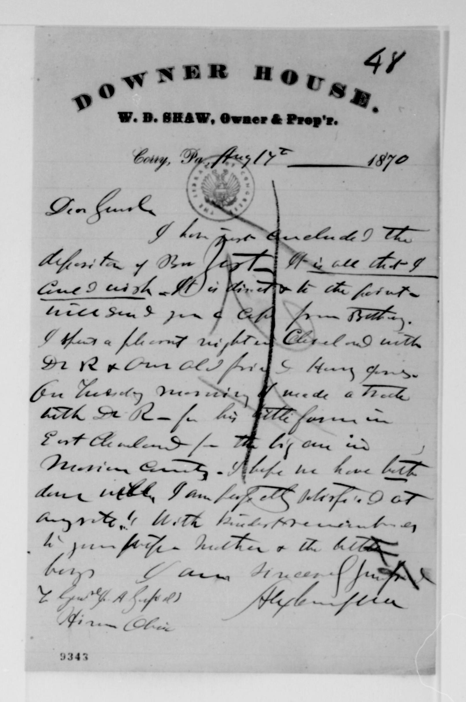 Scanned image of the current content page