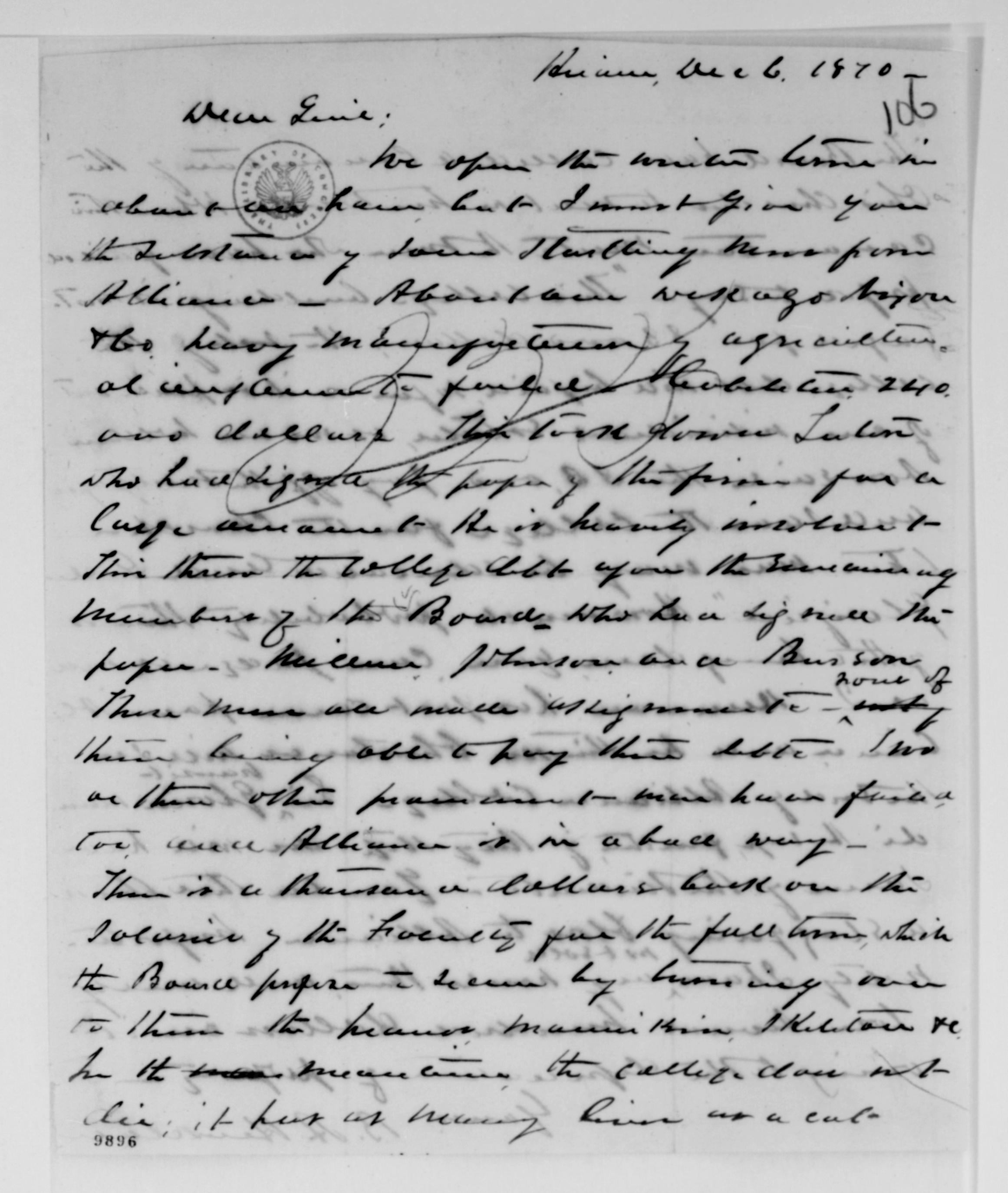 Scanned image of the current content page